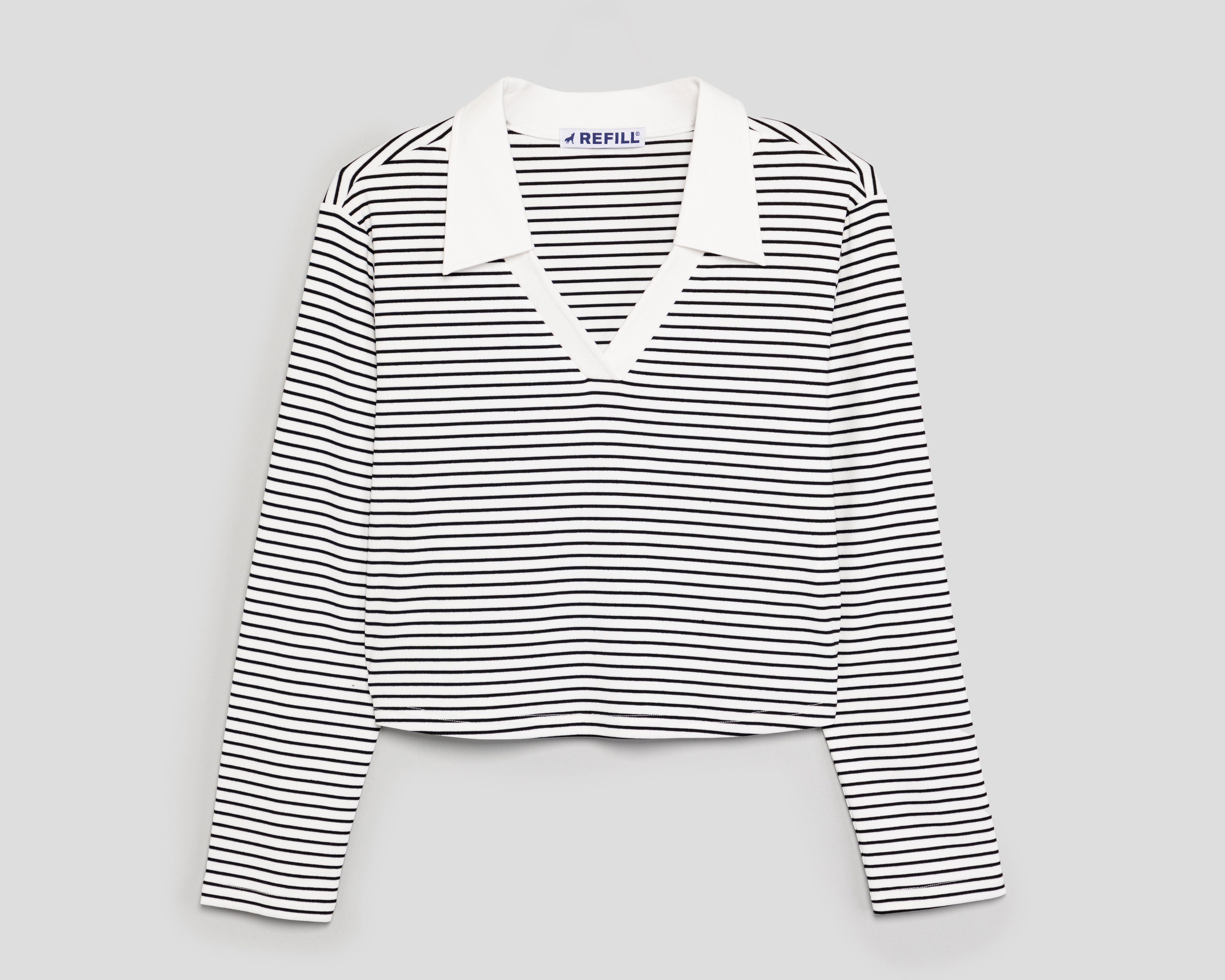 Foto 1 | Foto 1 | Playera Refill a Rayas para Mujer