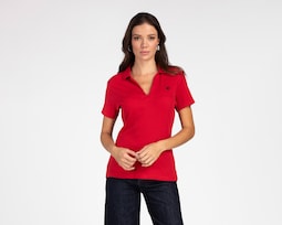Playera Polo York Team Polo Club Manga Corta para Mujer