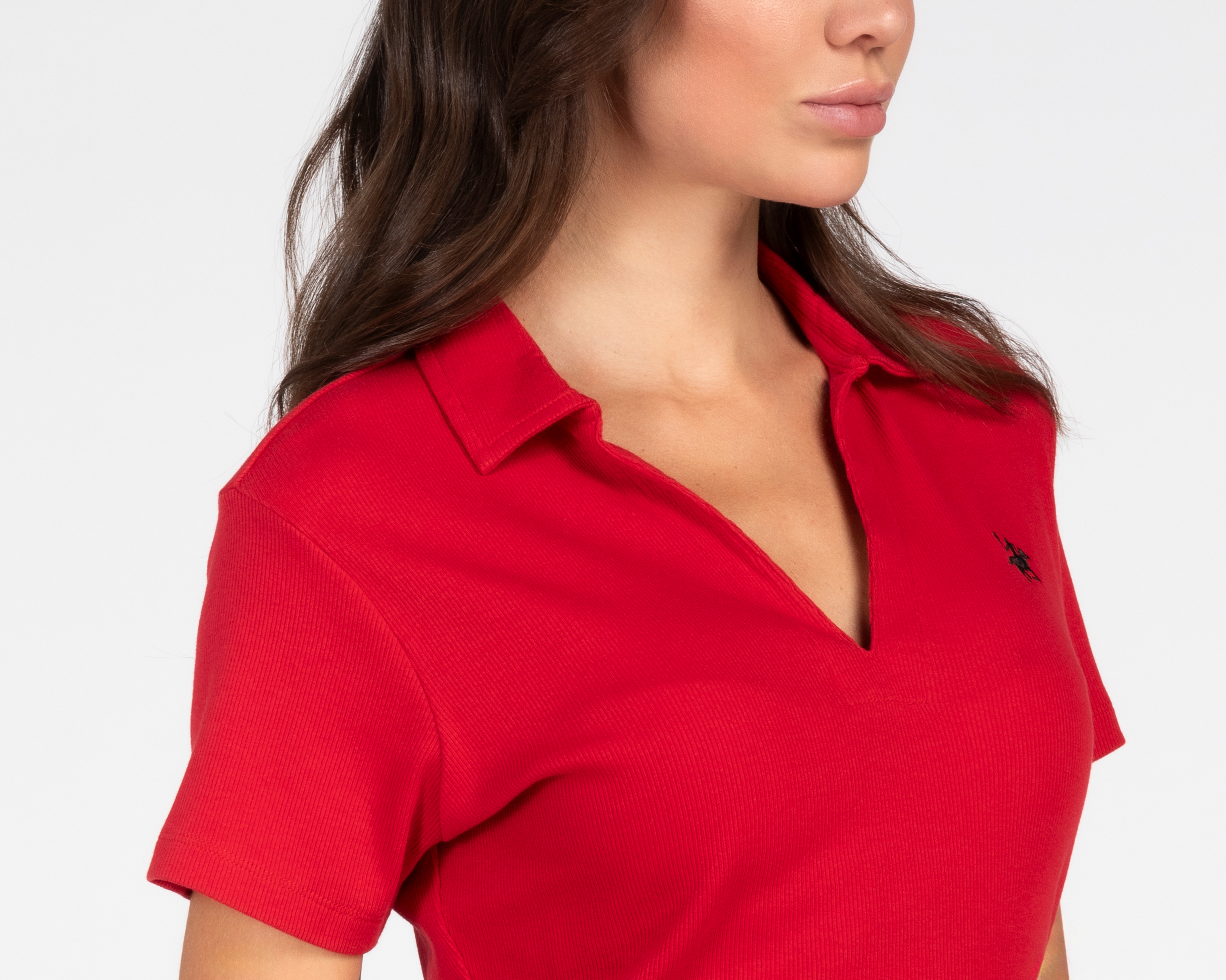 Foto 5 pulgar | Foto 4 | Playera Polo York Team Polo Club Manga Corta para Mujer