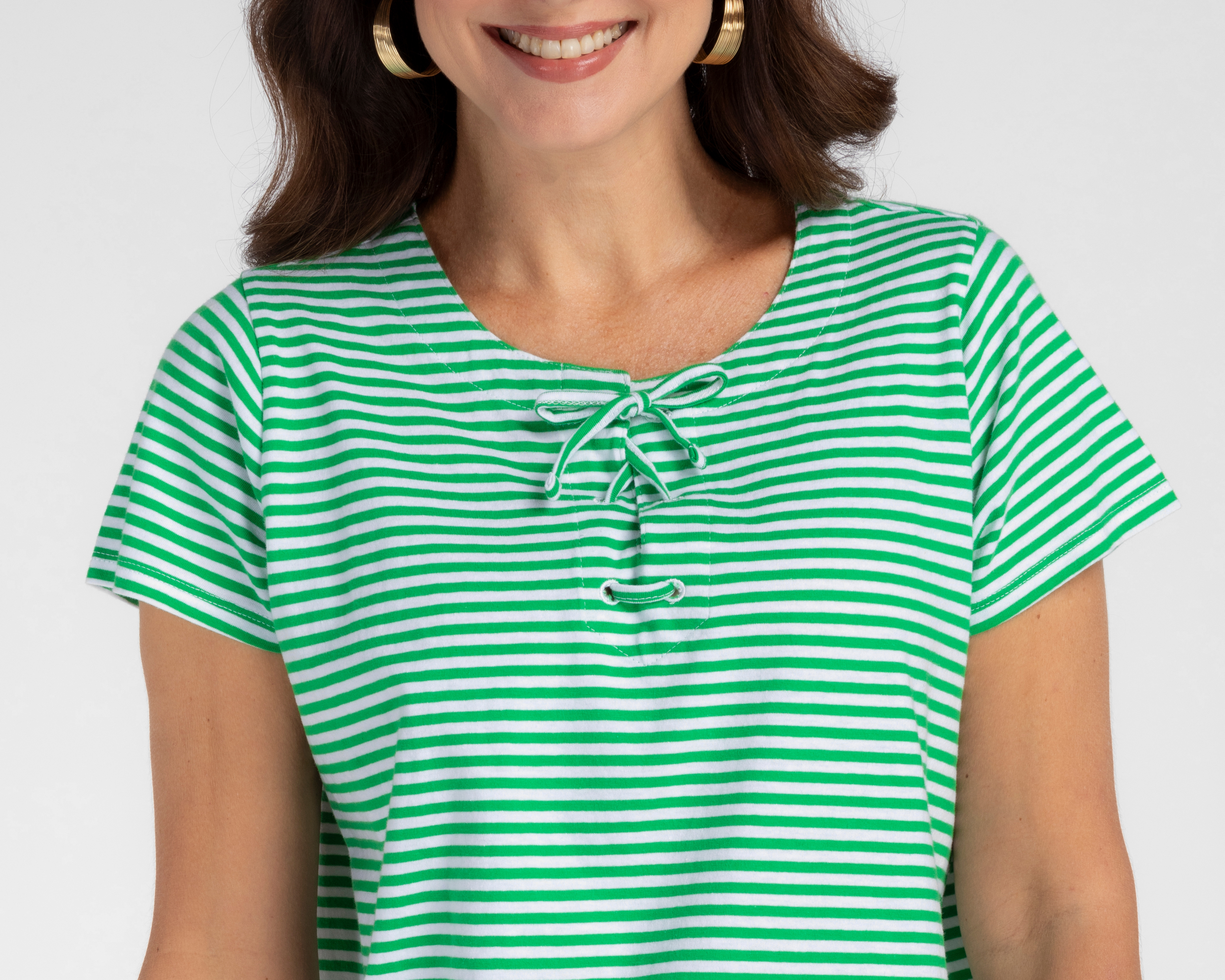 Foto 5 pulgar | Foto 4 | Playera Lady Sun a Rayas para Mujer