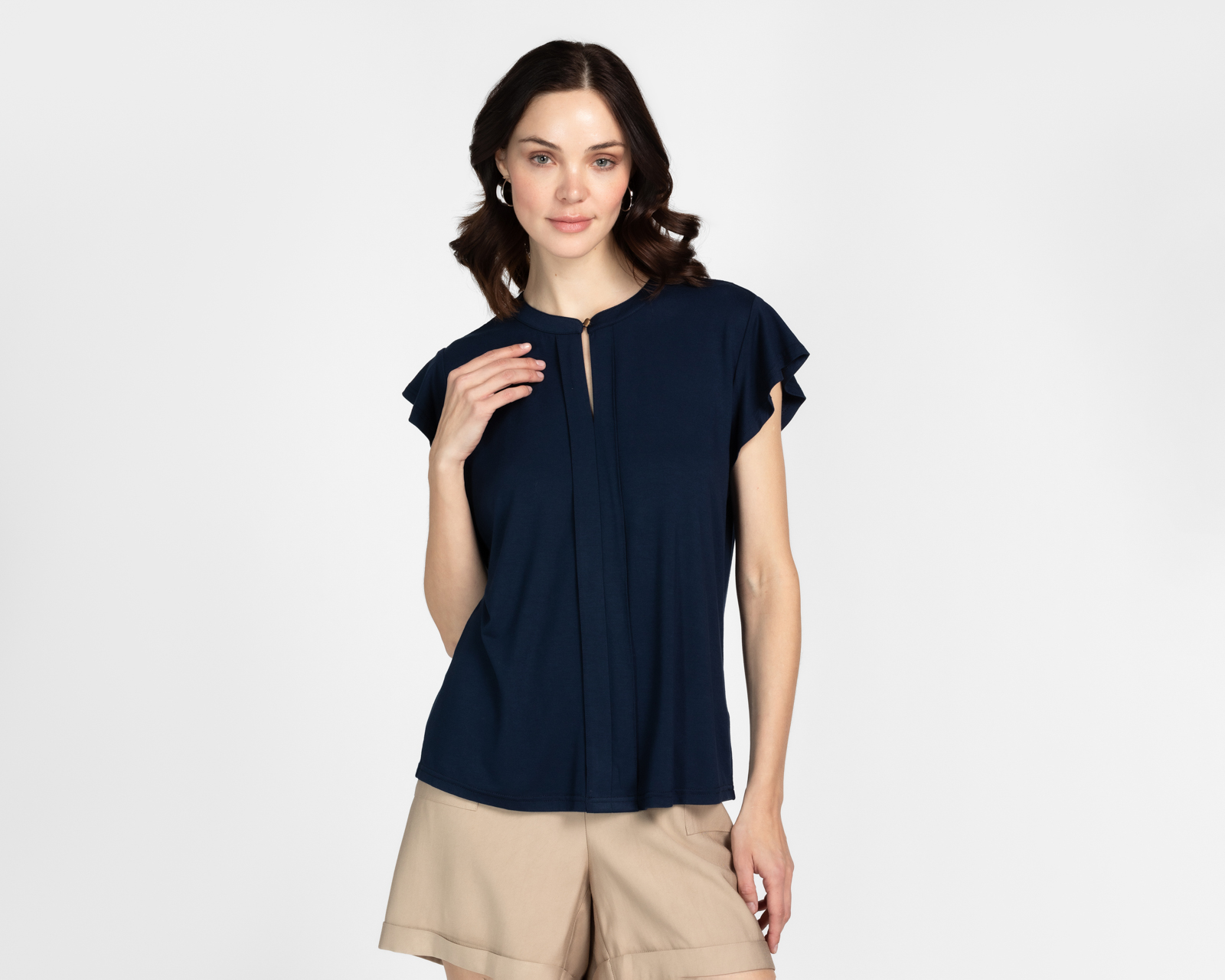 Blusa Sahara Manga Corta para Mujer