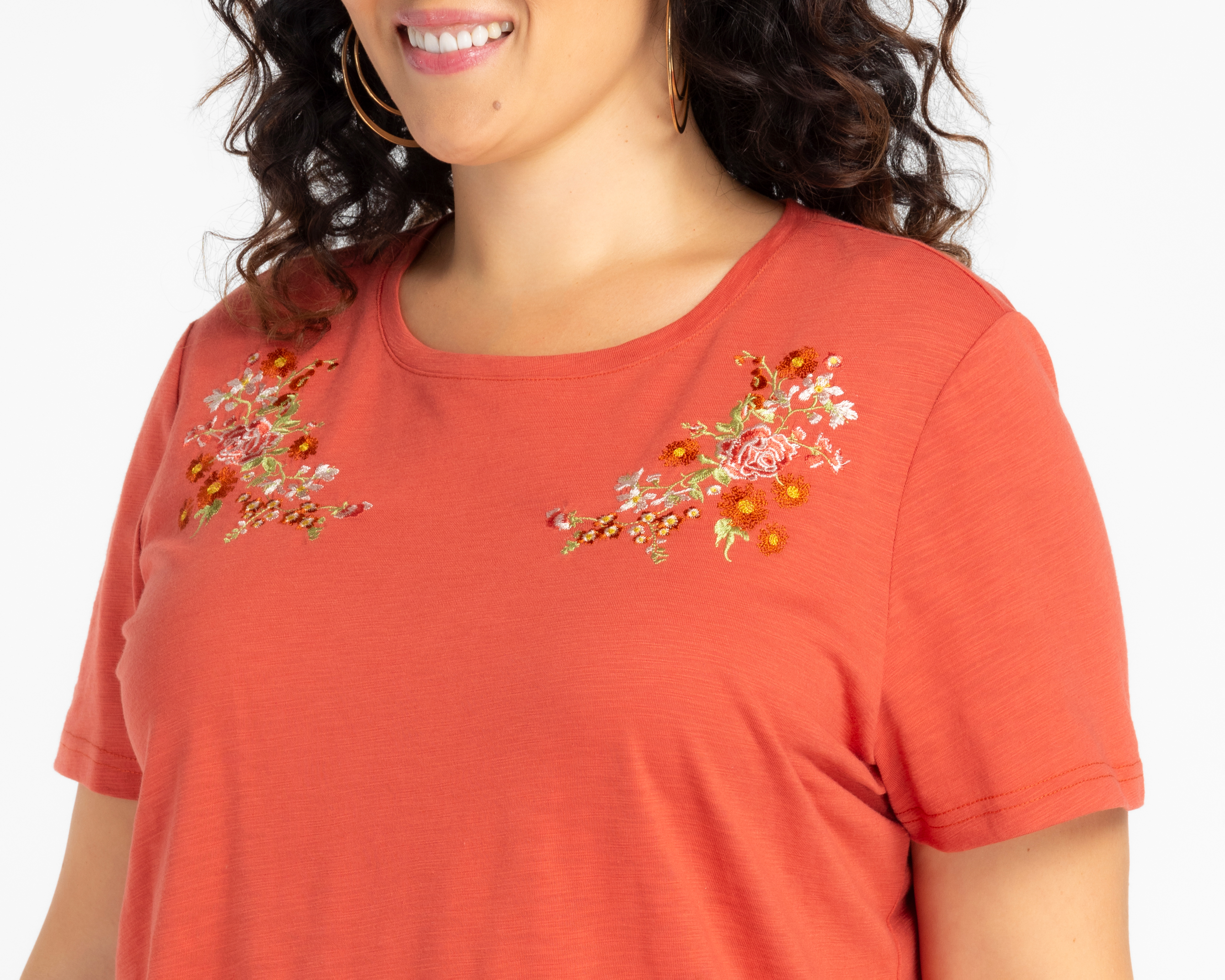 Foto 4 | Foto 4 | Blusa Lady Sun para Mujer con Bordado de Flores