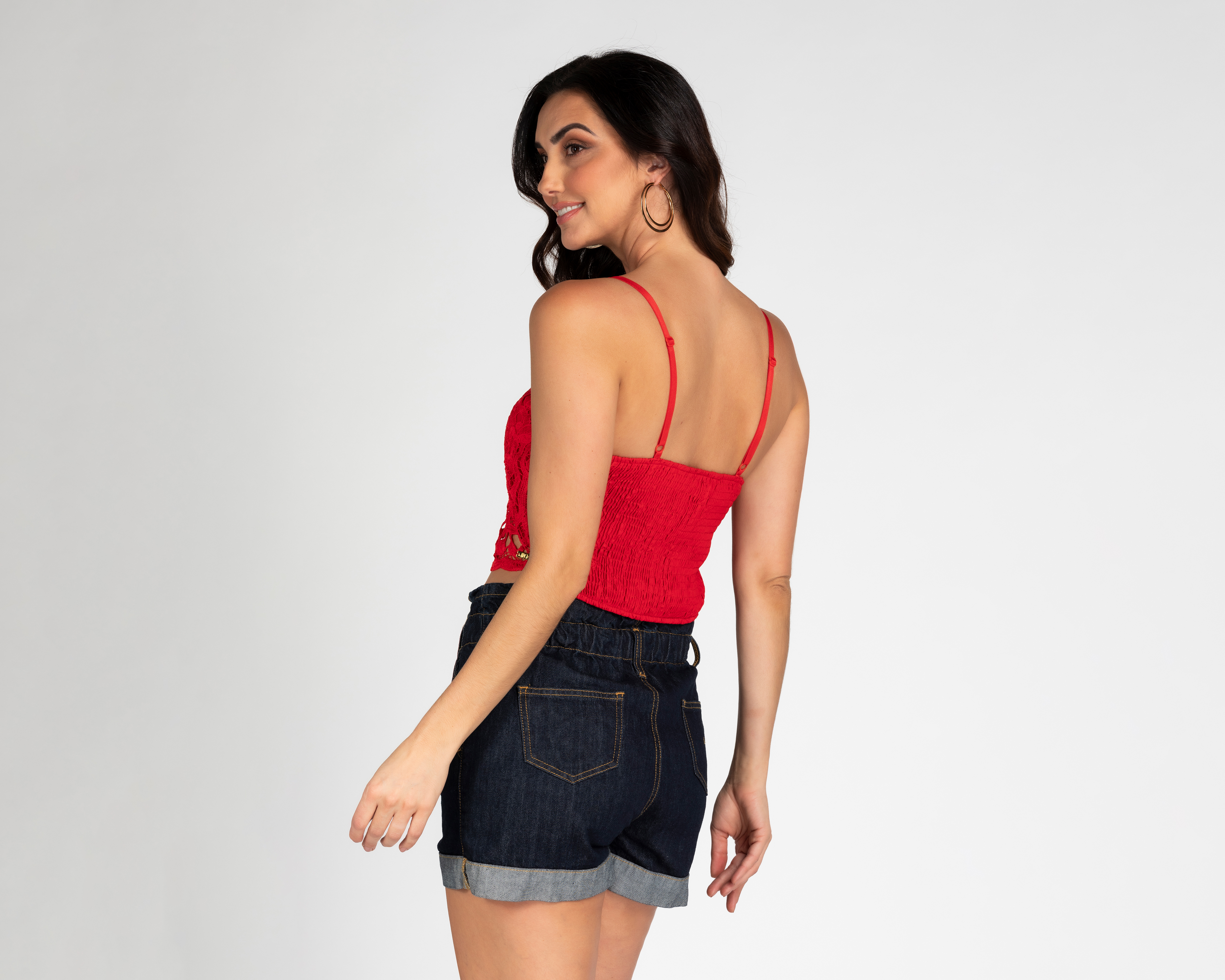 Foto 3 | Foto 3 | Blusa Jennifer Lopez de Encaje para Mujer