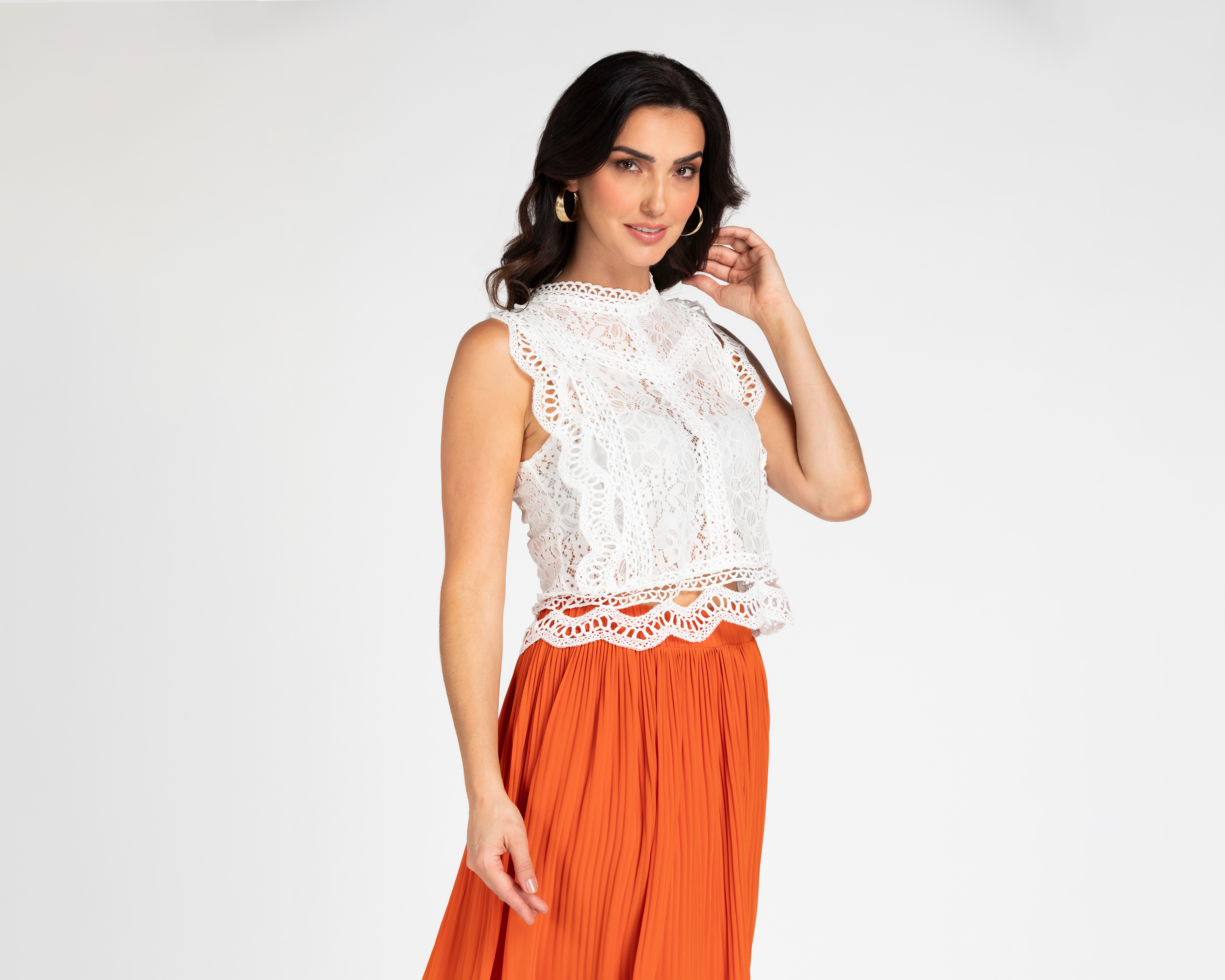 Foto 1 | Foto 1 | Blusa Jennifer Lopez Blanca para Mujer