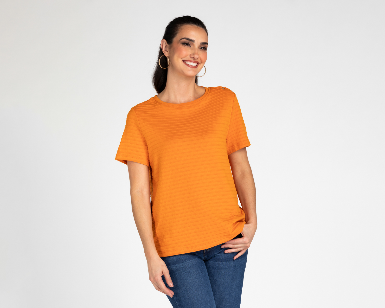 Blusa Lady Sun Anaranjada para Mujer