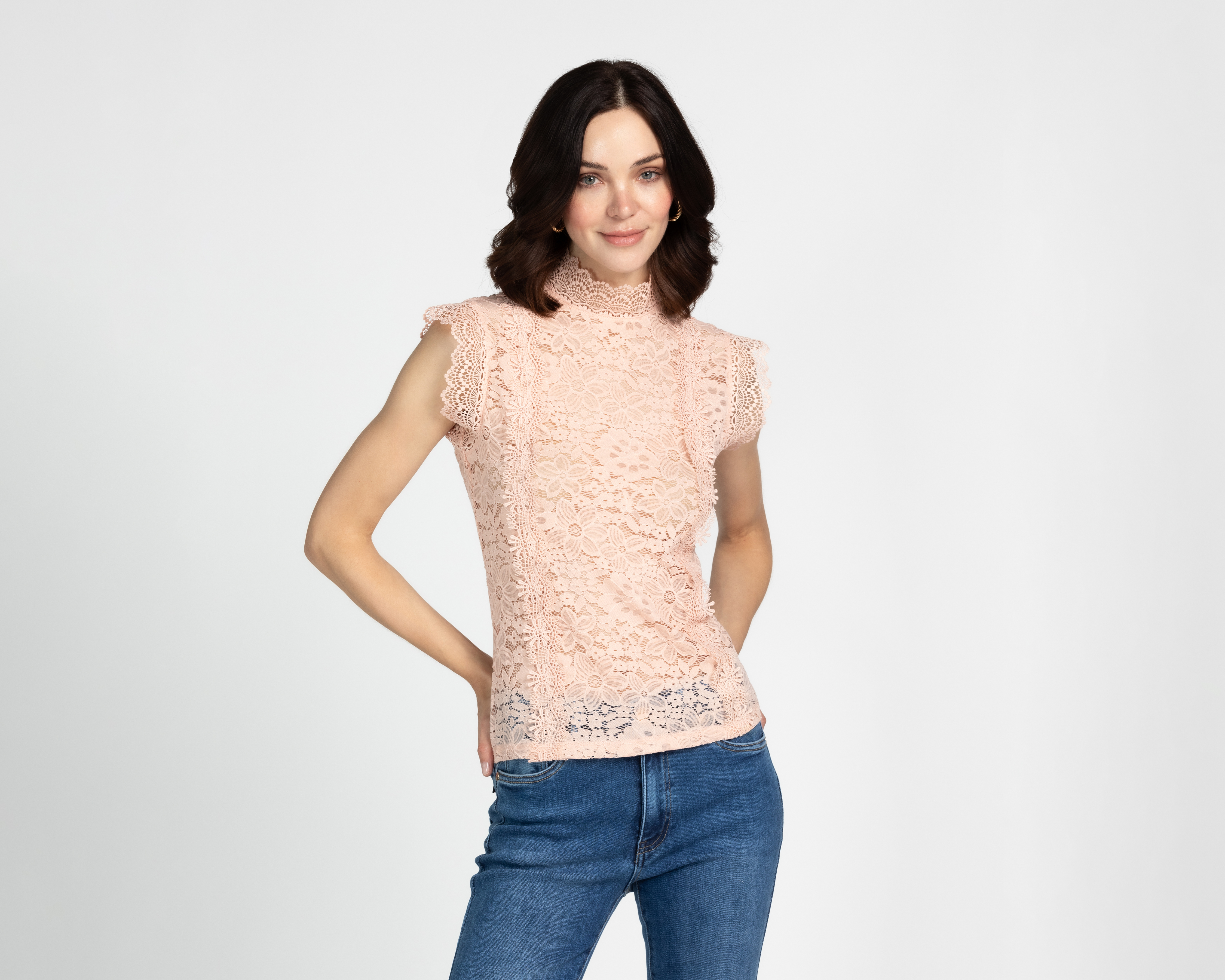 Foto 2 pulgar | Foto 1 | Blusa Sahara Rosa para Mujer