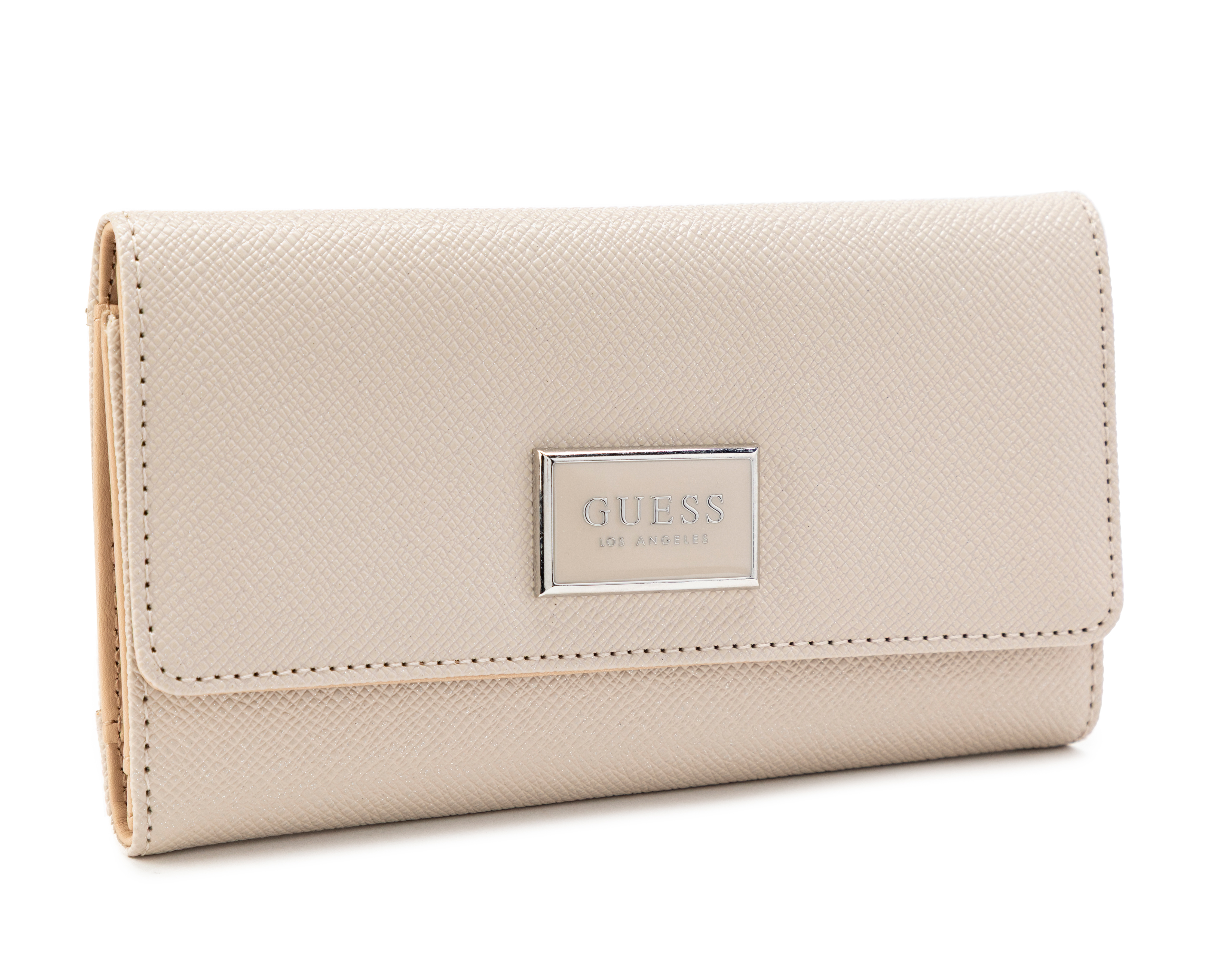 Foto 3 pulgar | Foto 2 | Cartera para Mujer Guess Beige