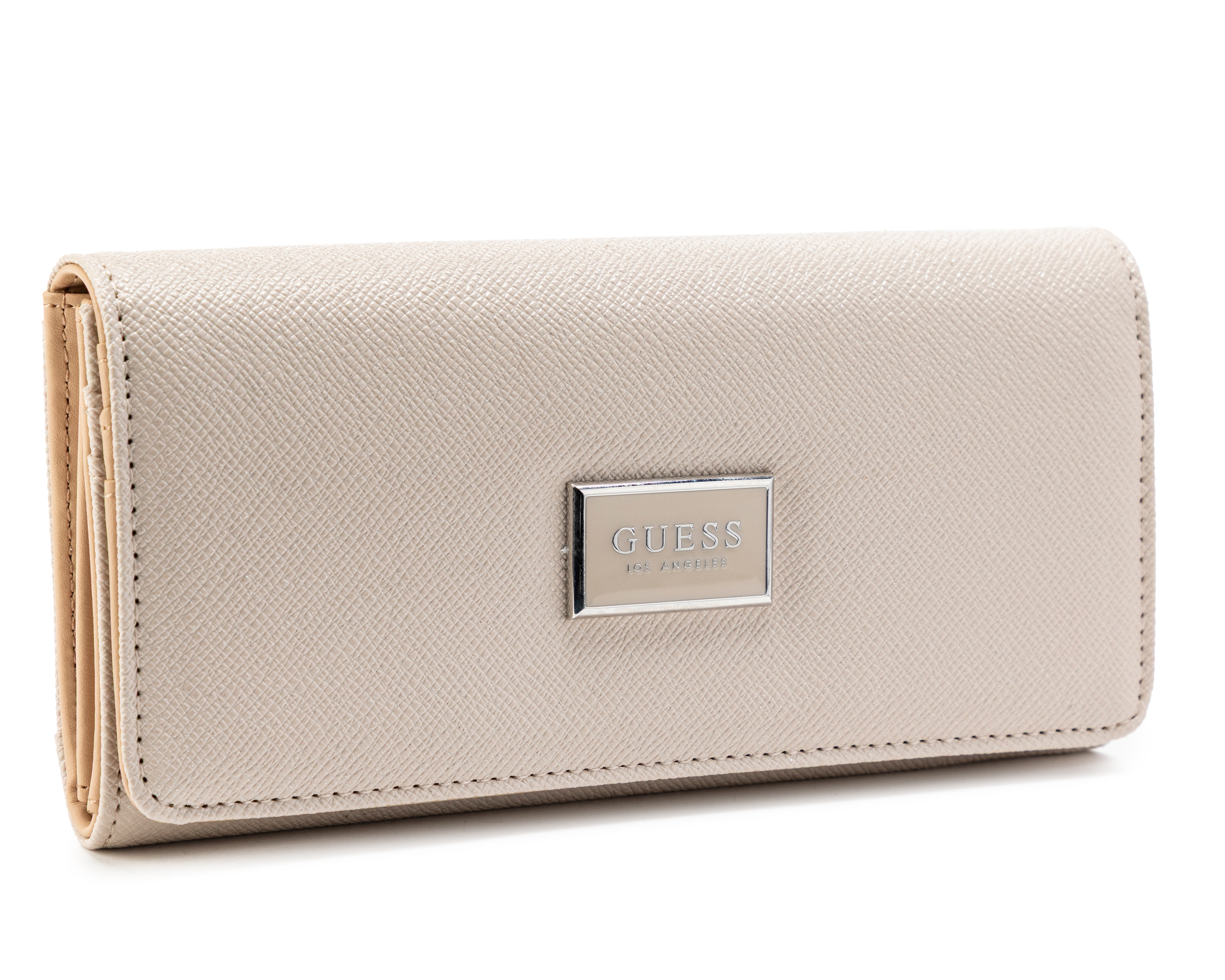 Foto 3 pulgar | Foto 2 | Cartera para Mujer Guess Beige