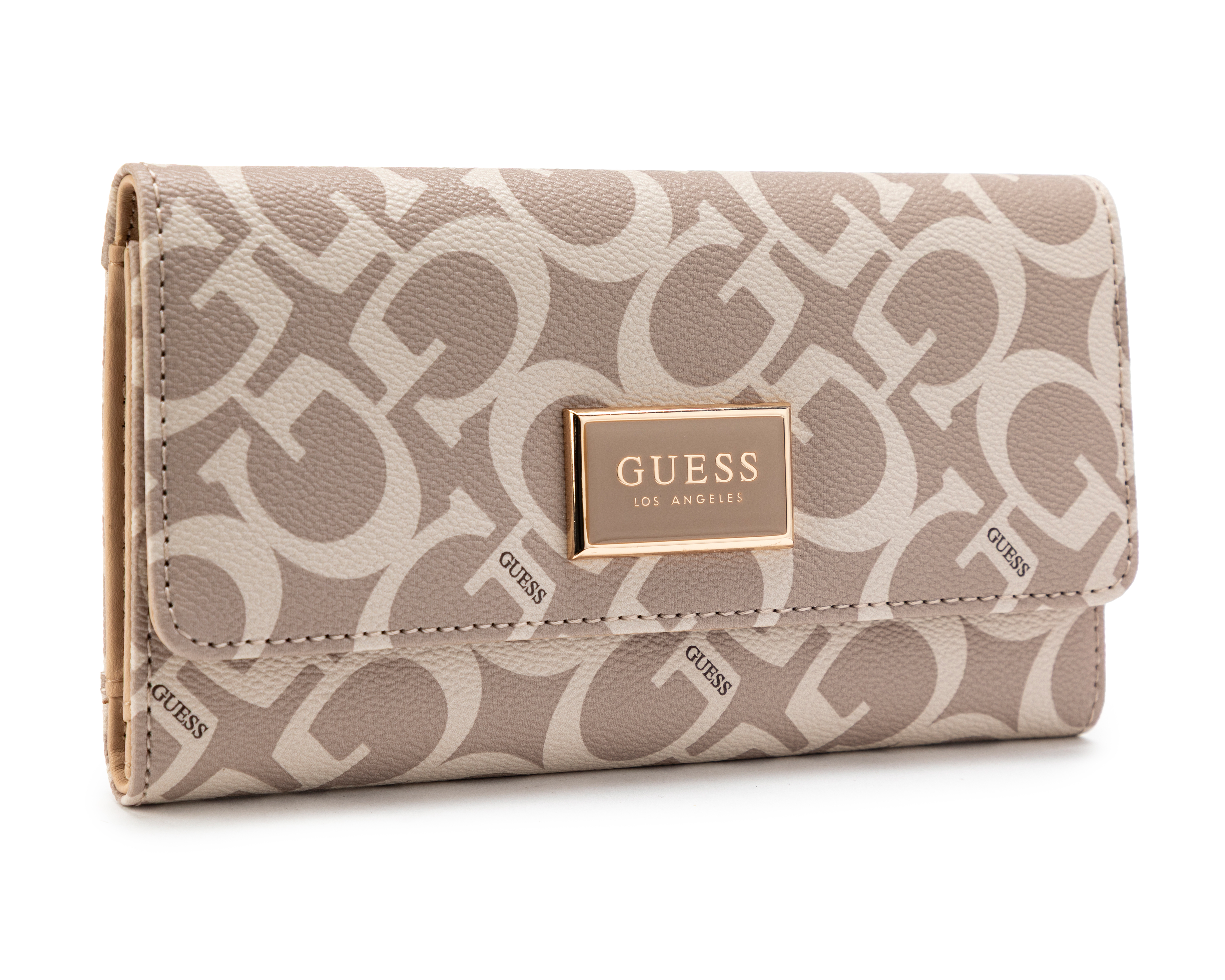 Foto 3 pulgar | Foto 2 | Cartera para Mujer Guess Café