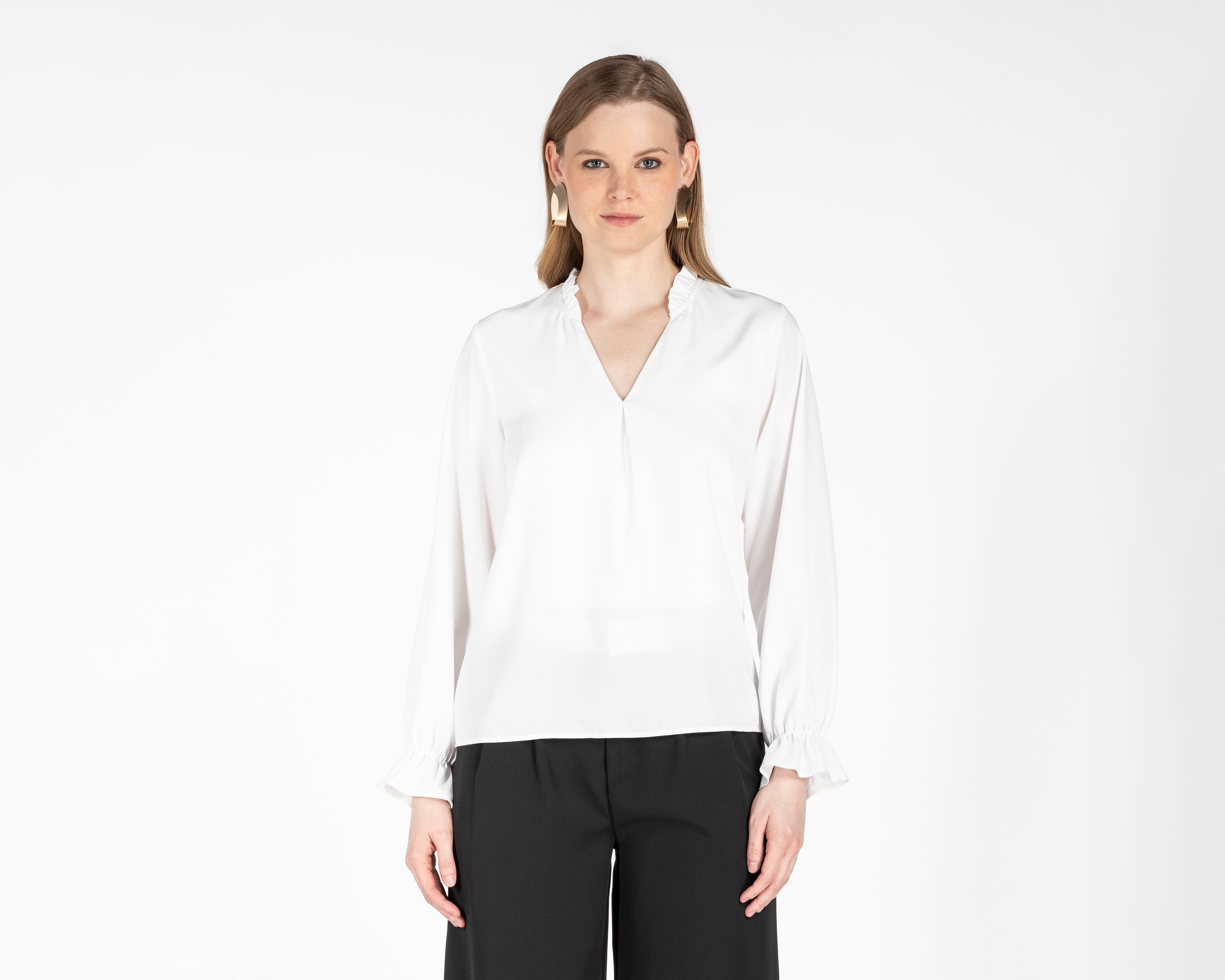 Foto 1 | Foto 1 | Blusa Sahara Manga Larga para Mujer