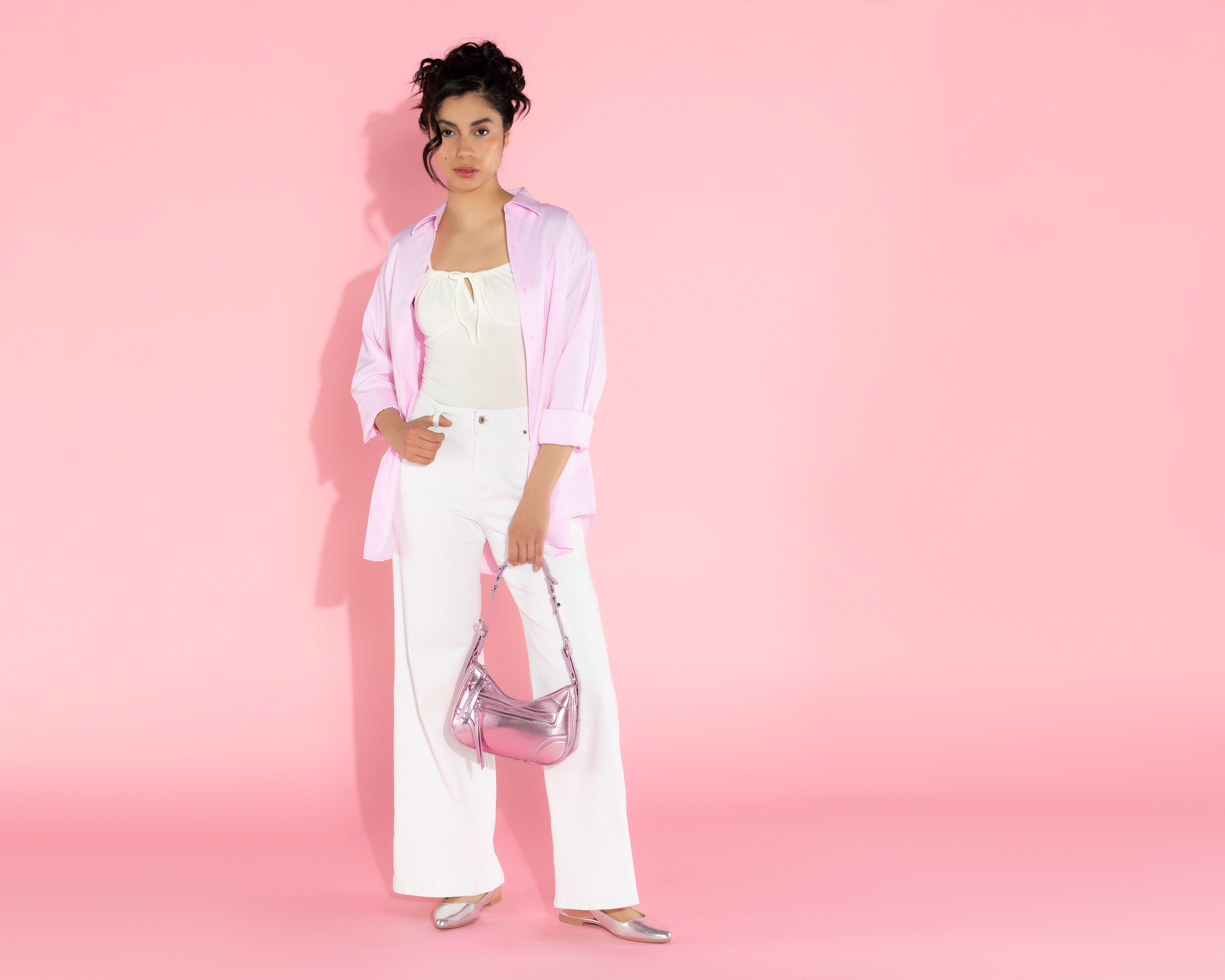 Foto 3 pulgar | Foto 2 | Jeans Flare Thinner para Mujer