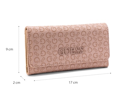 Foto 6 | Foto 6 | Cartera para Mujer Guess Rosa