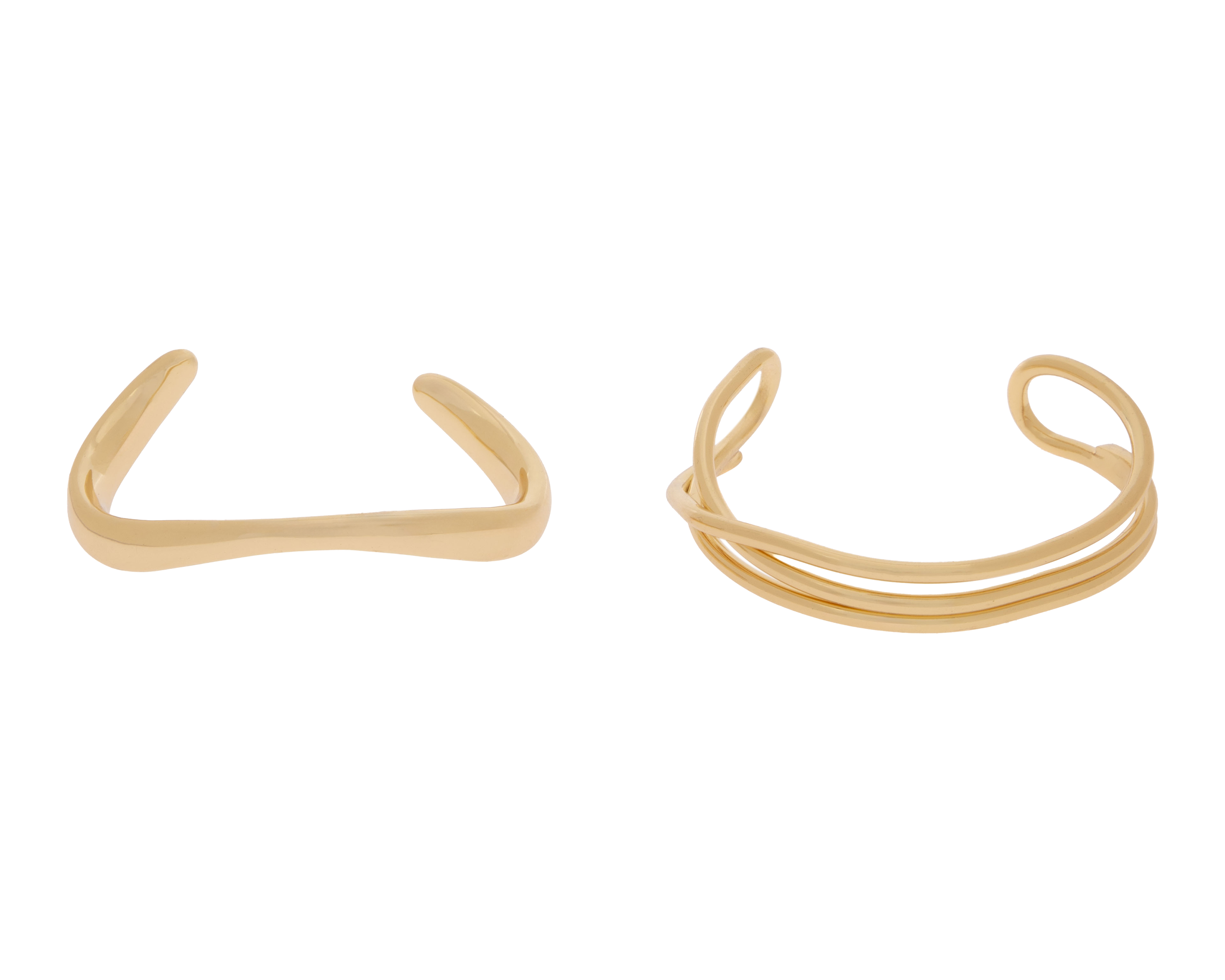 Foto 2 pulgar | Foto 1 | Pulsera de Metal Jennifer Lopez 2 Piezas