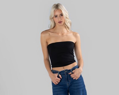 Foto 2 | Foto 2 | Crop Top Strona Negro para Mujer