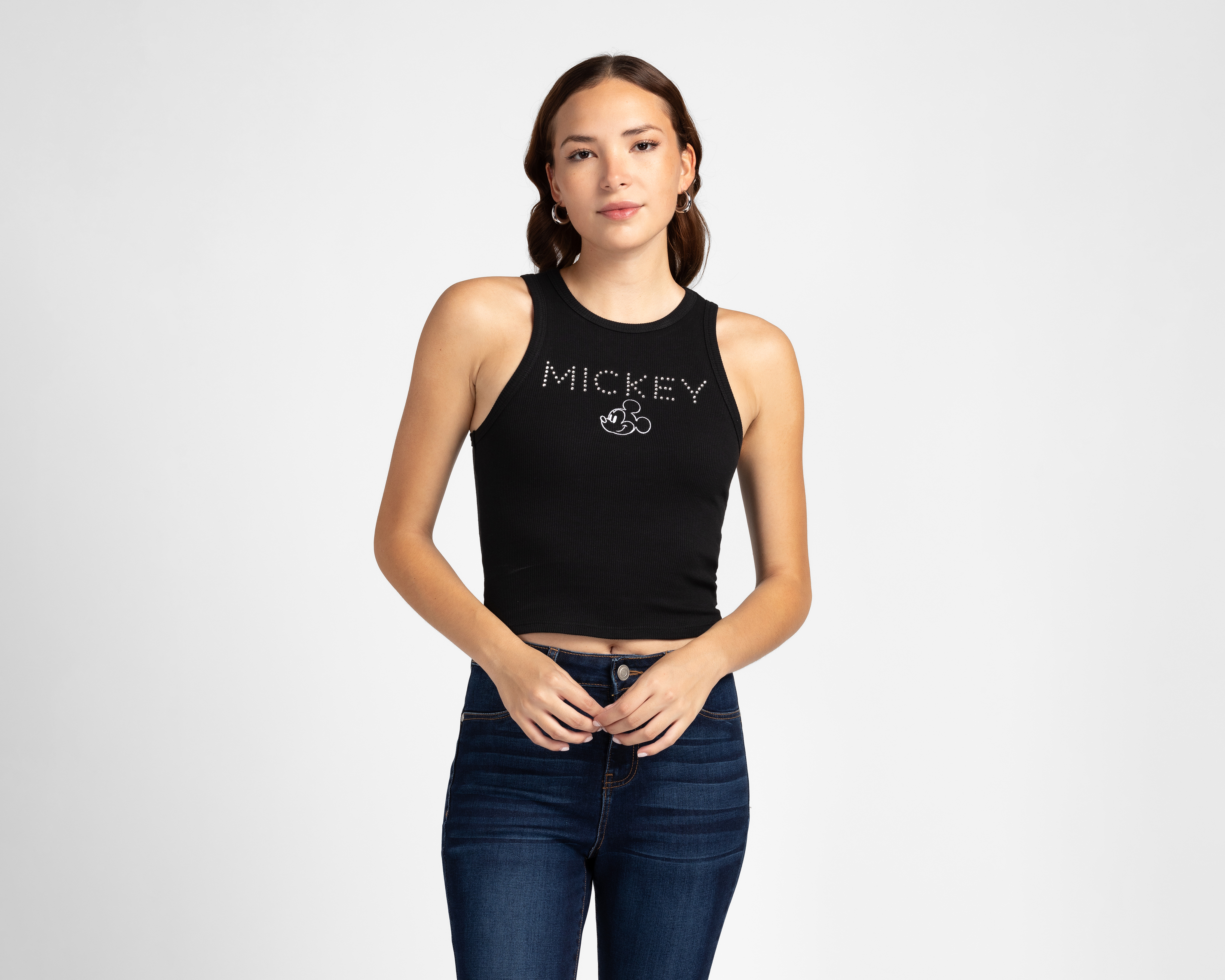 Foto 1 | Foto 1 | Playera sin Mangas Disney Mickey Mouse para Mujer