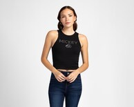 Playera sin Mangas Disney Mickey Mouse para Mujer