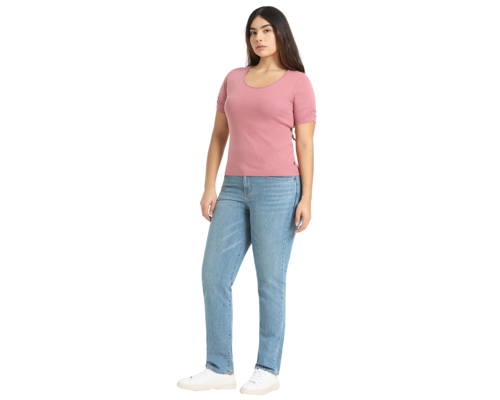 Foto 6 pulgar | Foto 5 | Jeans Straight Levi's 724 High Rise para Mujer