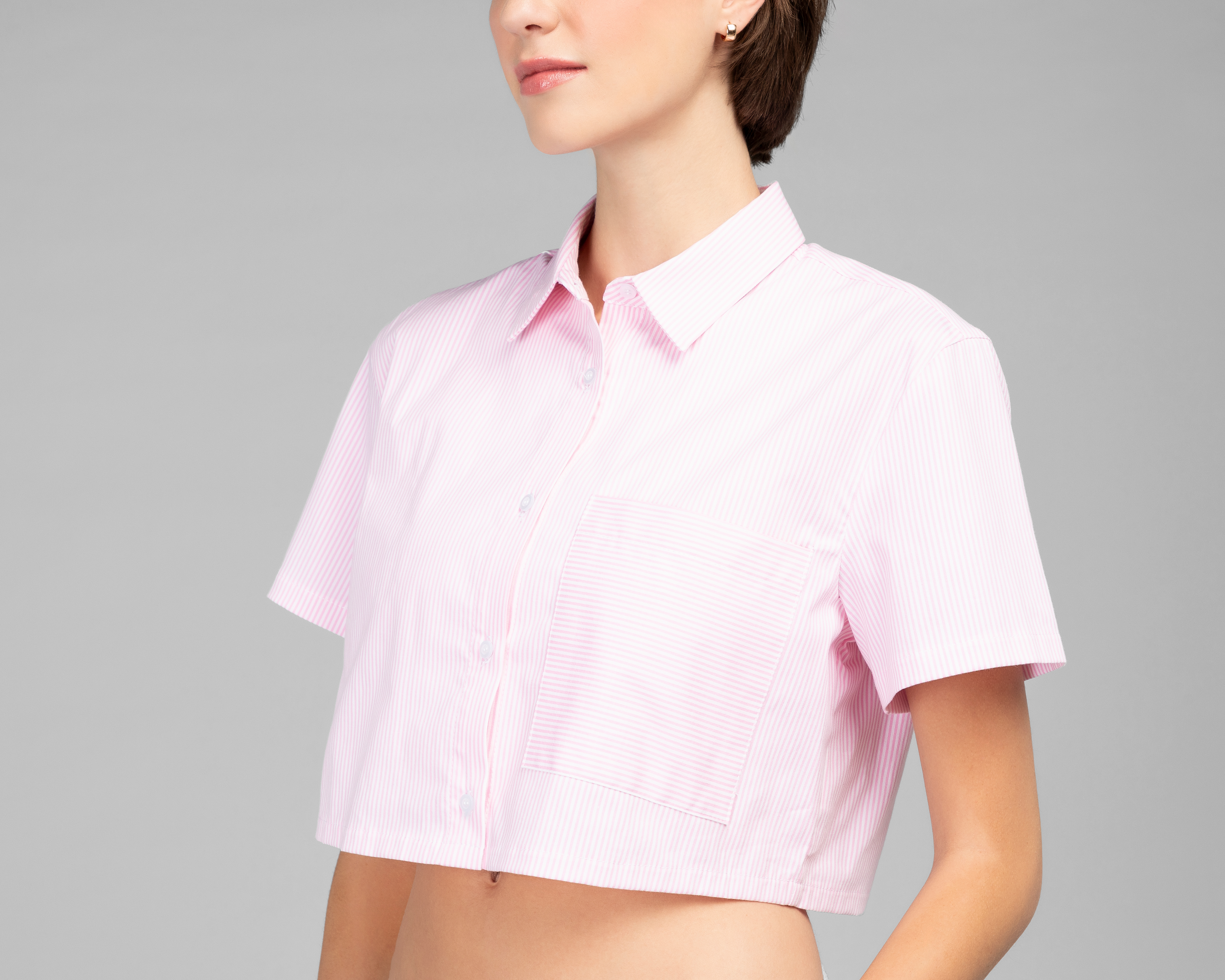 Foto 5 pulgar | Foto 4 | Blusa Strona a Rayas para Mujer