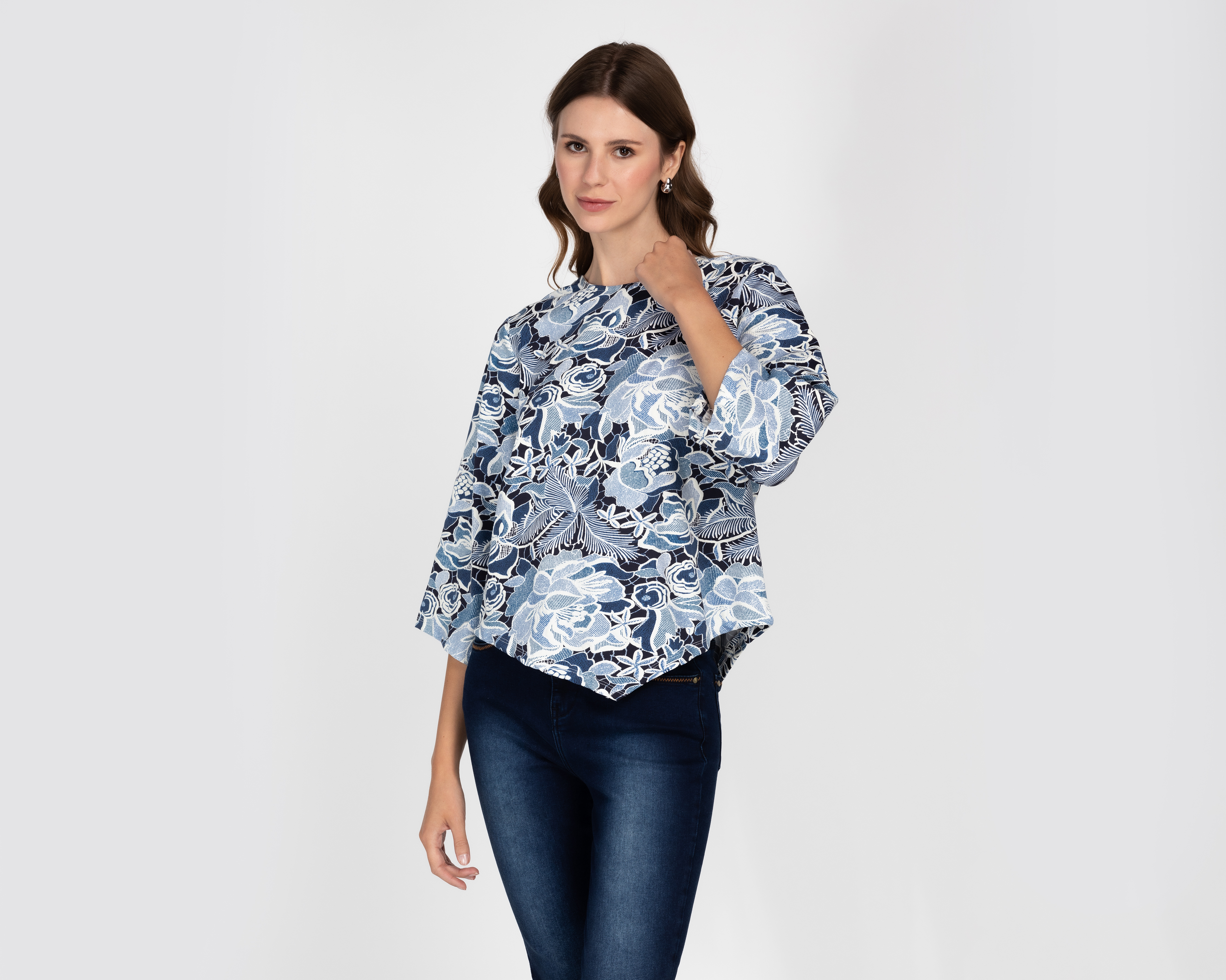 Blusa Lady Sun Mangas 3/4 para Mujer