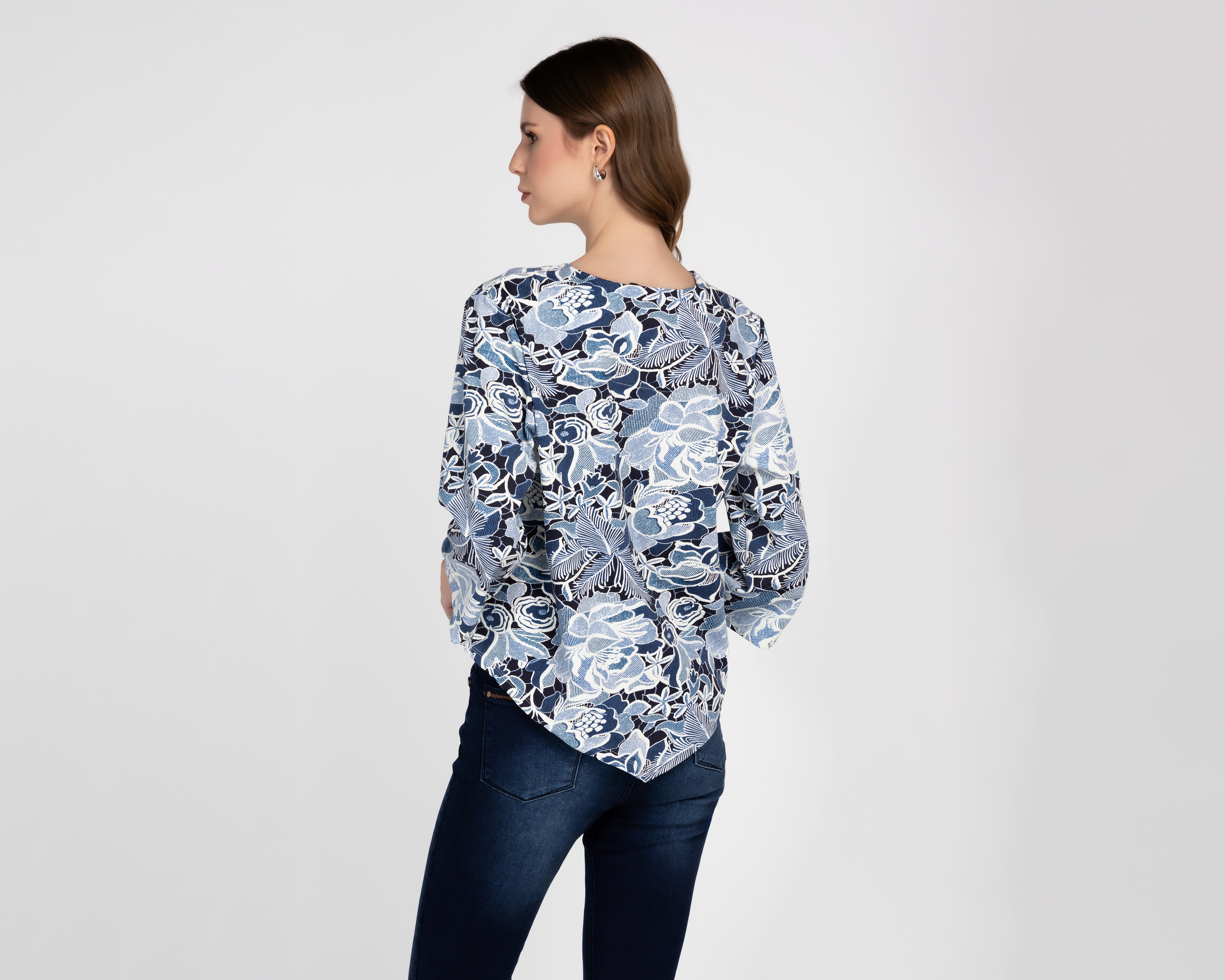 Foto 5 pulgar | Foto 3 | Blusa Lady Sun Mangas 3/4 para Mujer