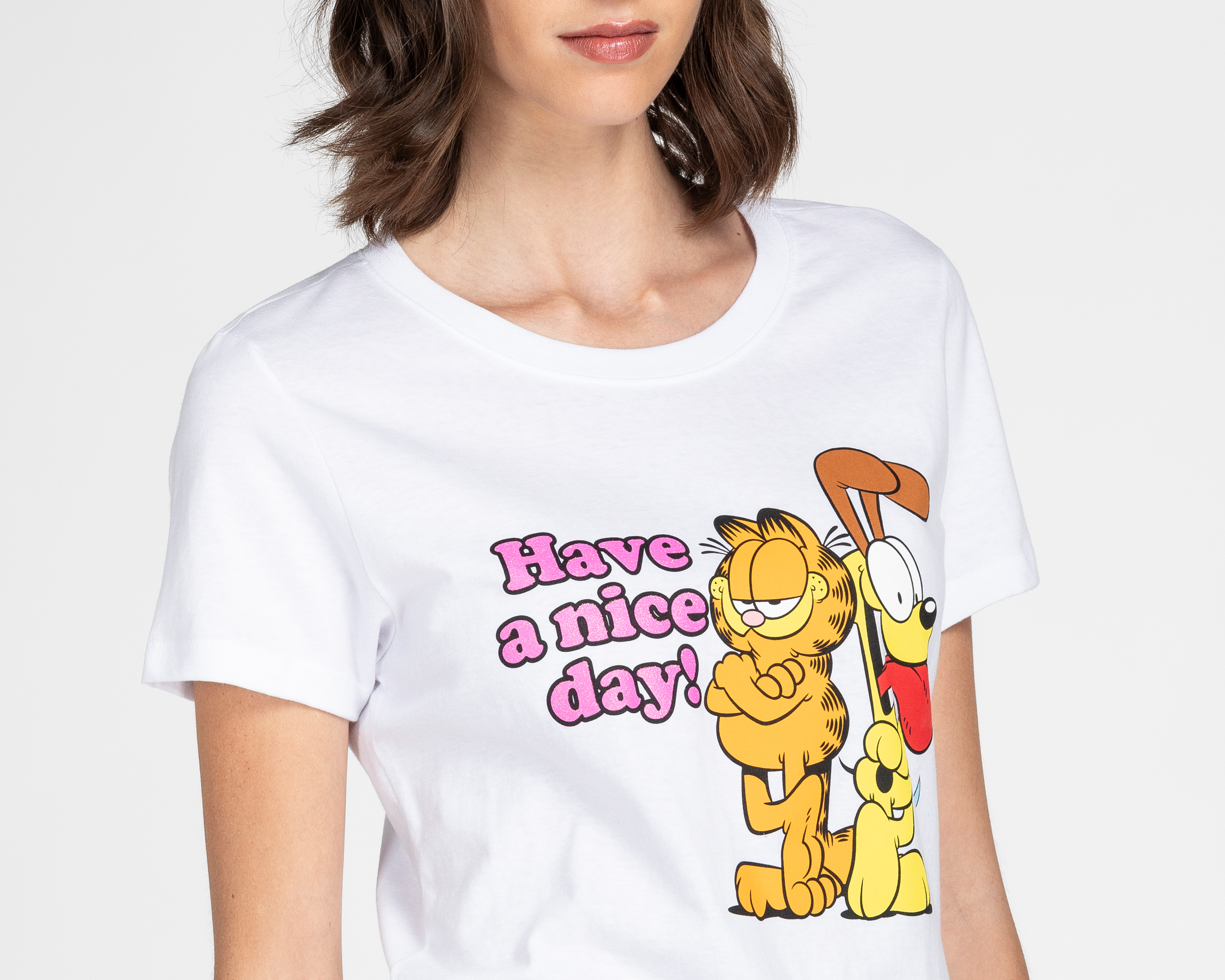 Foto 3 | Foto 3 | Playera Manga Corta Garfield Juvenil