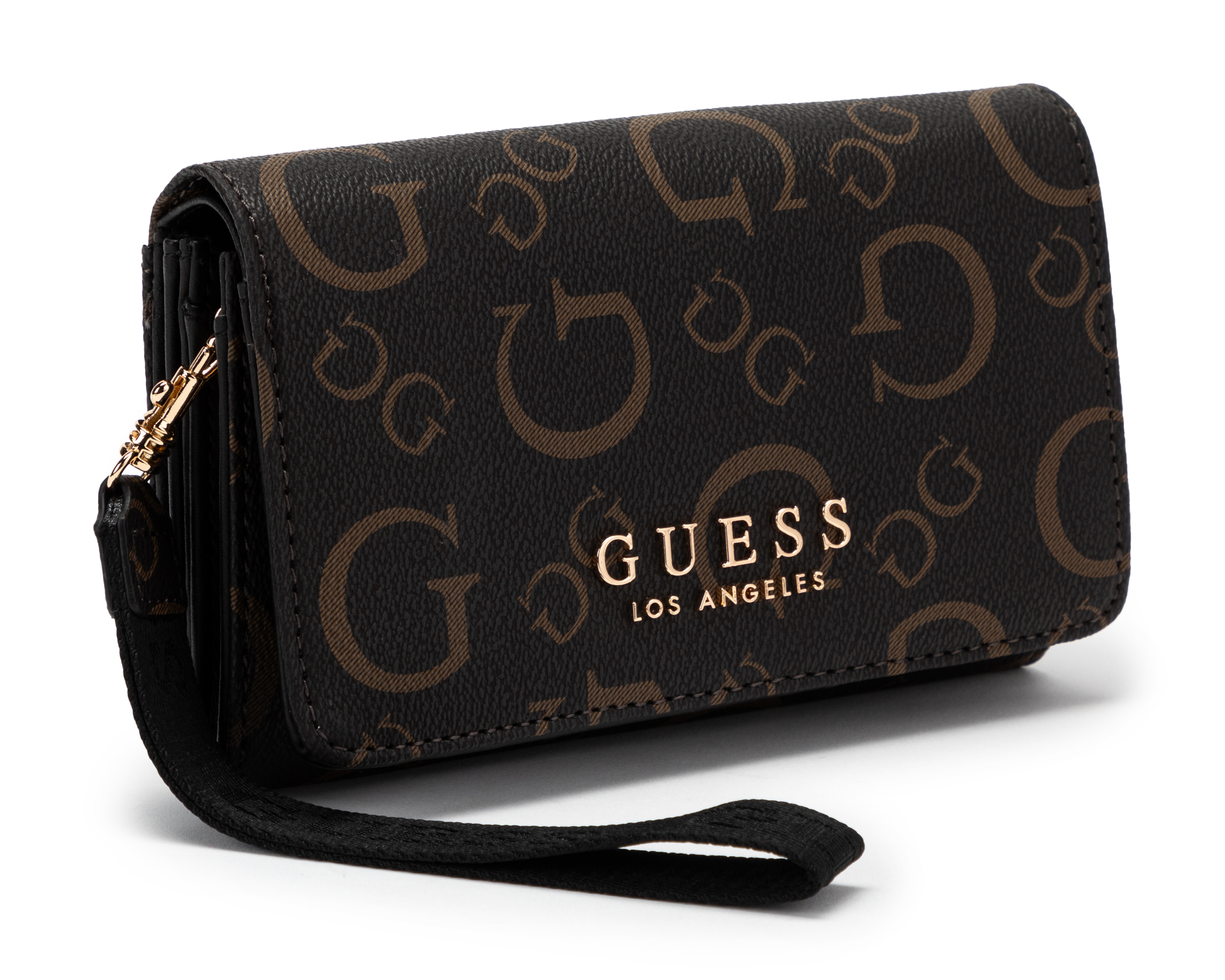 Foto 3 pulgar | Foto 2 | Cartera para Mujer Guess Café