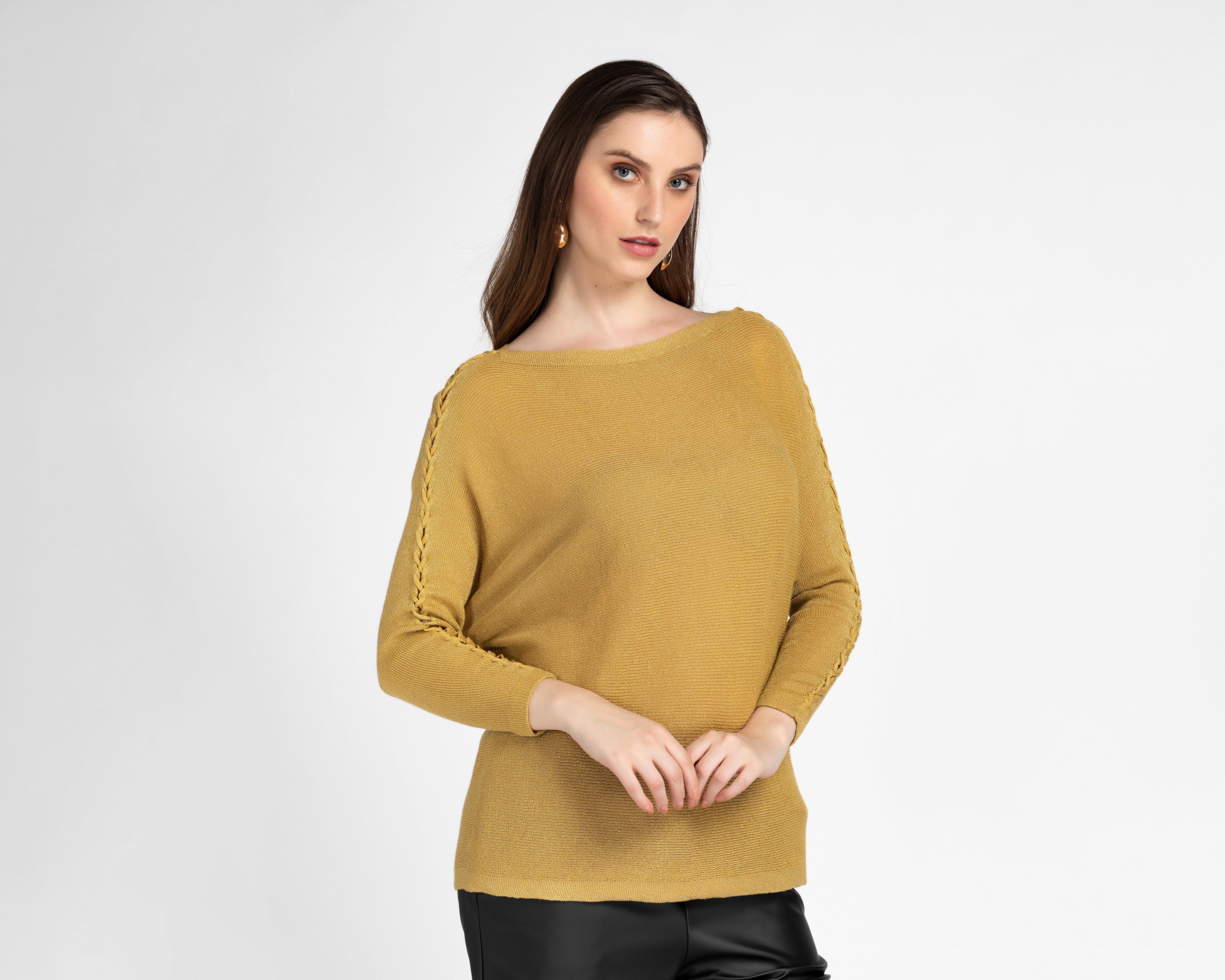 Foto 2 pulgar | Foto 1 | Blusa Sahara con Hilo Metálico para Mujer