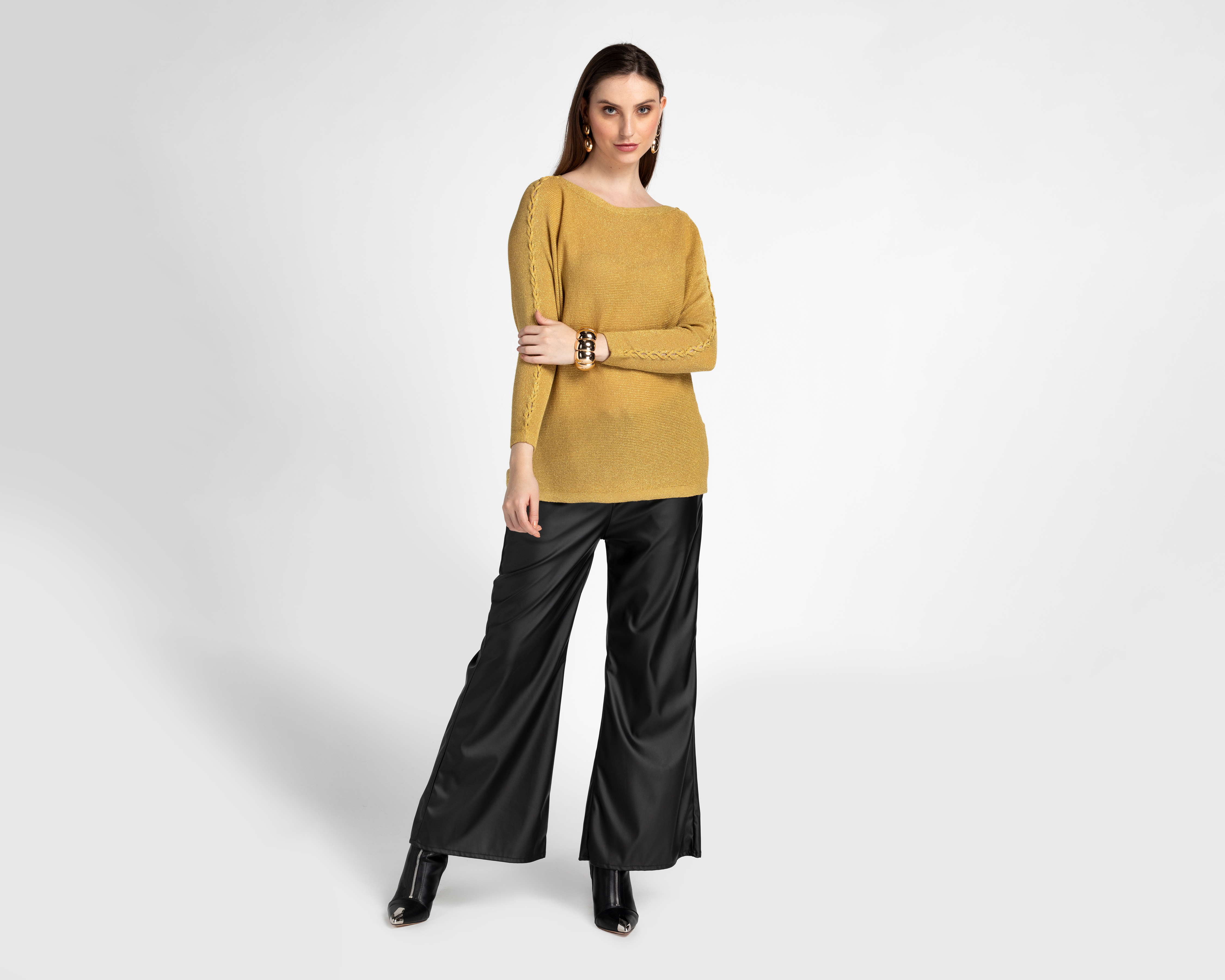 Foto 3 pulgar | Foto 2 | Blusa Sahara con Hilo Metálico para Mujer