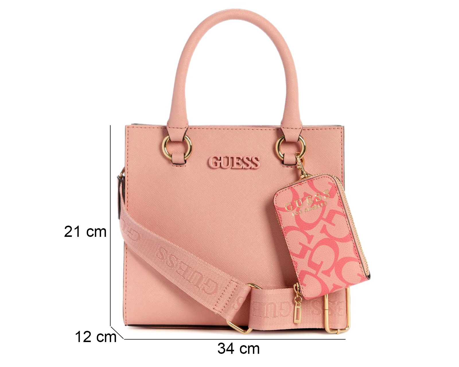 Foto 5 pulgar | Foto 4 | Bolsa Cruzada Guess Zinnia con Monedero
