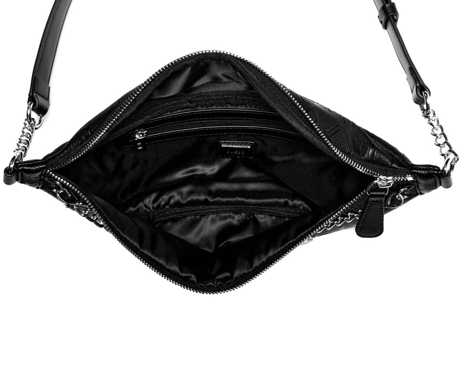 Foto 4 pulgar | Foto 3 | Bolsa Cruzada Guess Amaranthta