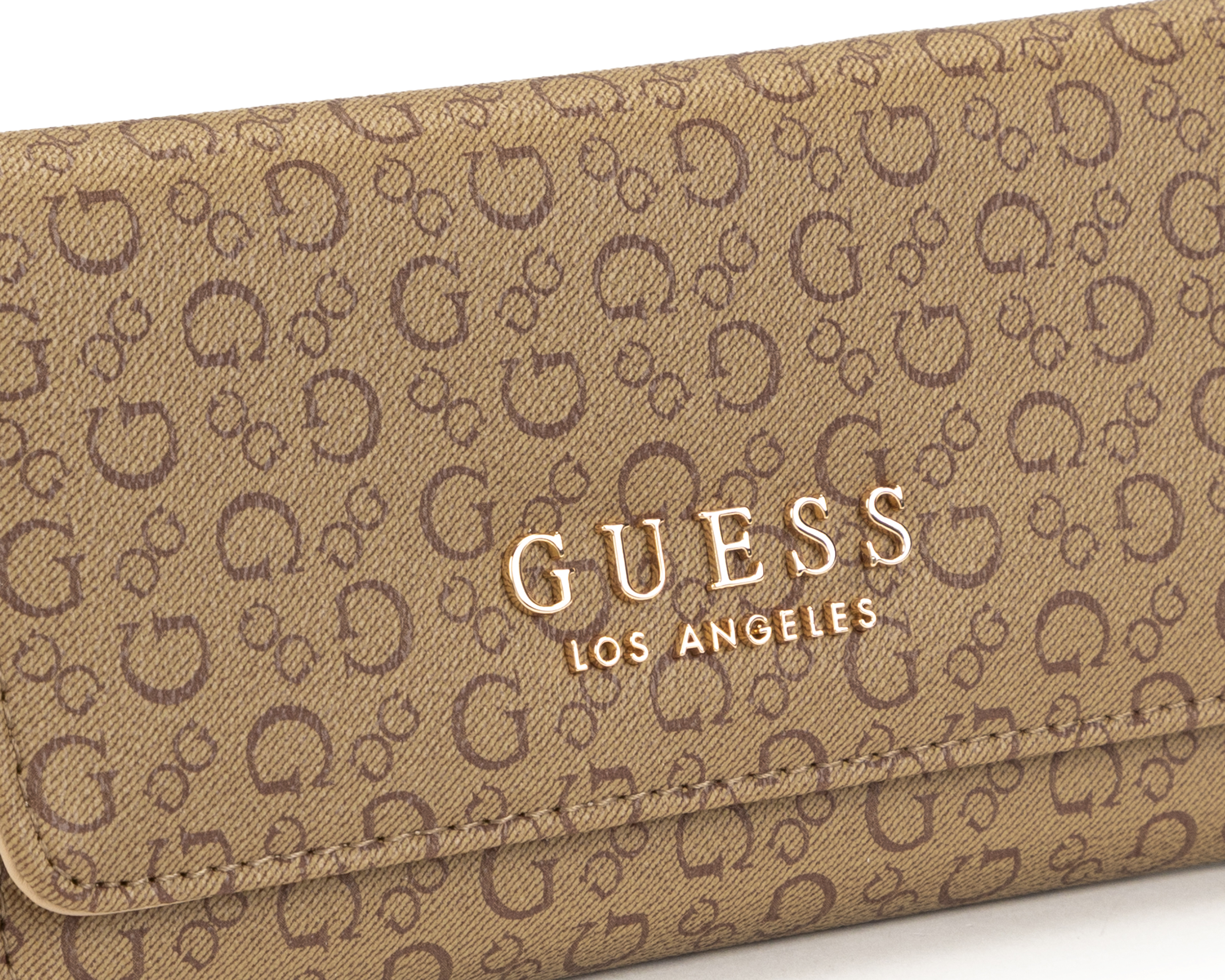 Foto 5 | Foto 5 | Cartera para Mujer Guess Café