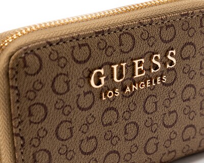 Foto 5 | Foto 5 | Cartera para Mujer Guess Café