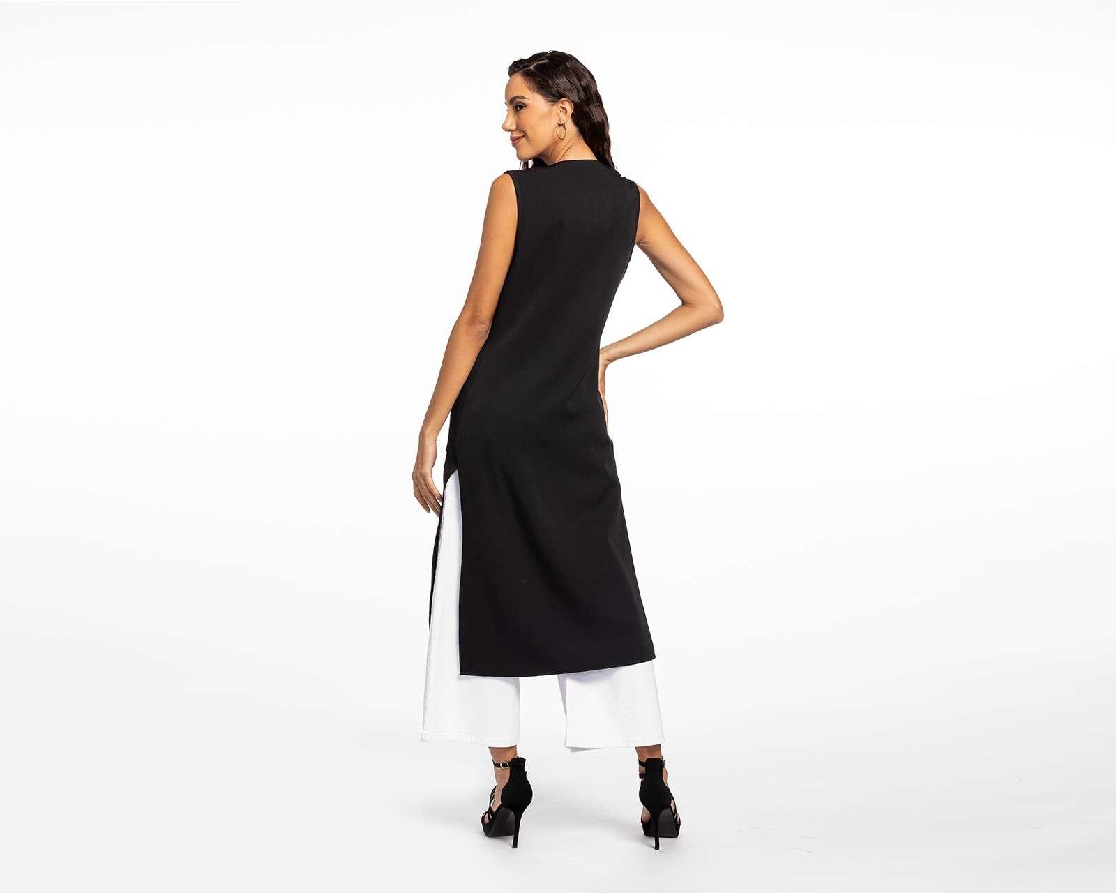 Foto 3 | Foto 3 | Chaleco Largo Sahara con Bolsas