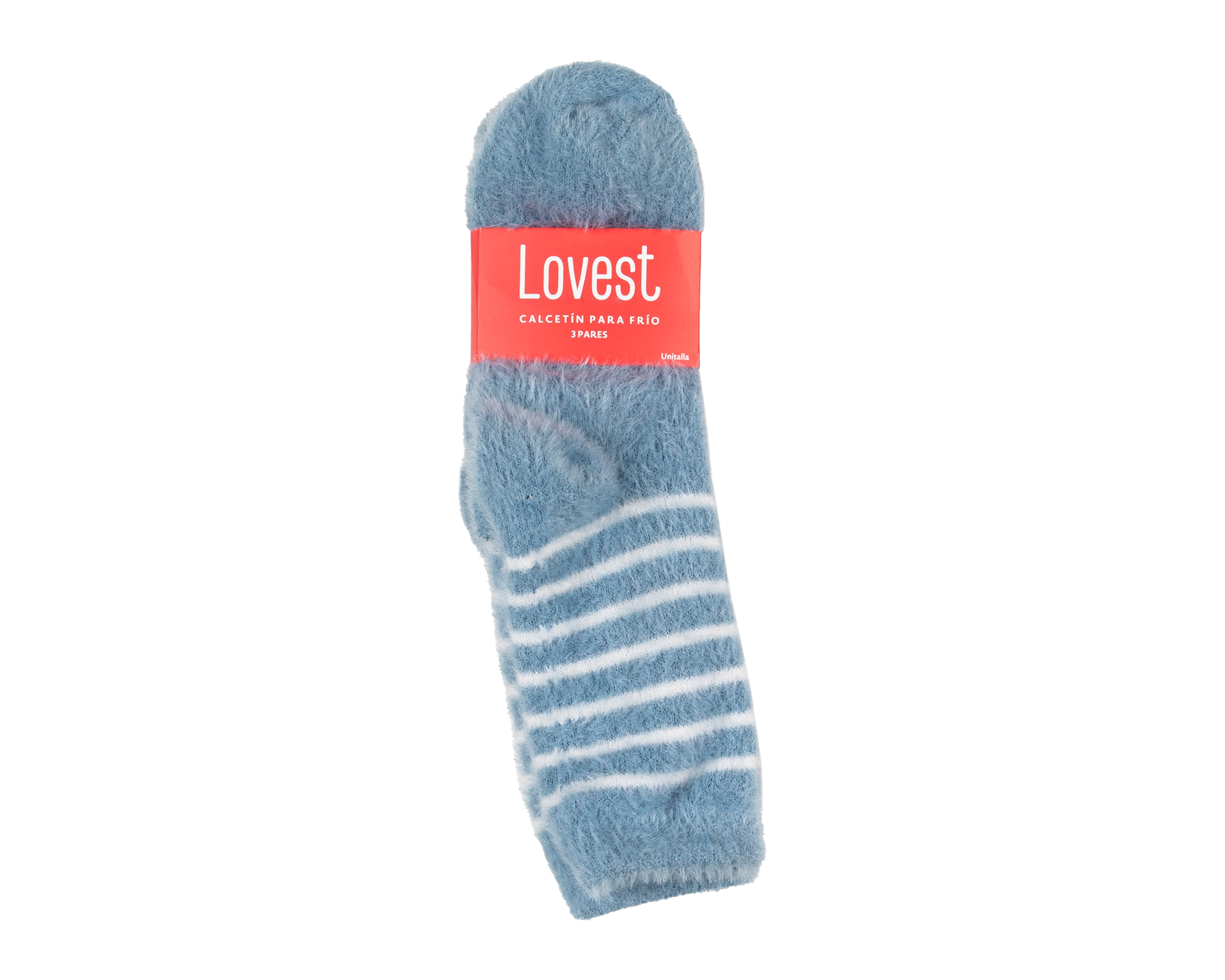 Foto 4 pulgar | Foto 3 | Calcetas Largas Lovest para Mujer 3 Pares