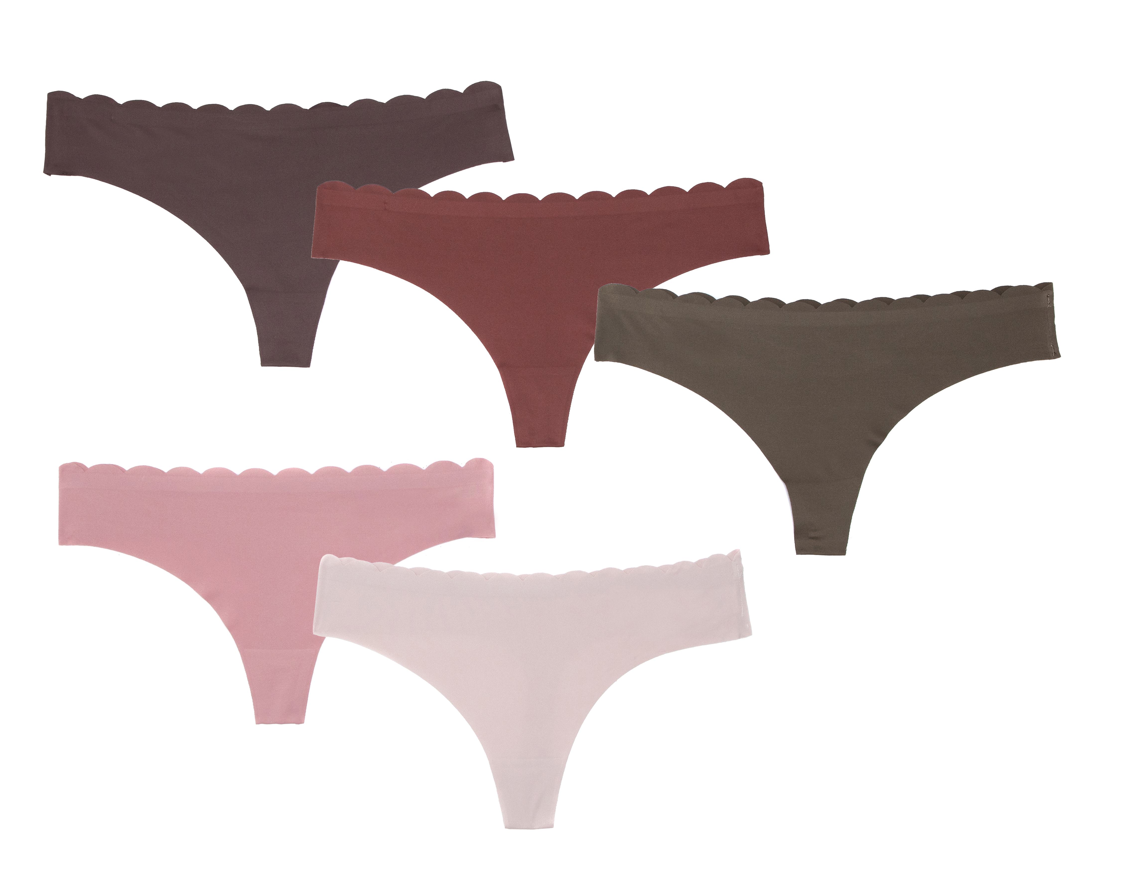 Foto 2 pulgar | Foto 1 | Tanga Lovest para Mujer 5 Piezas