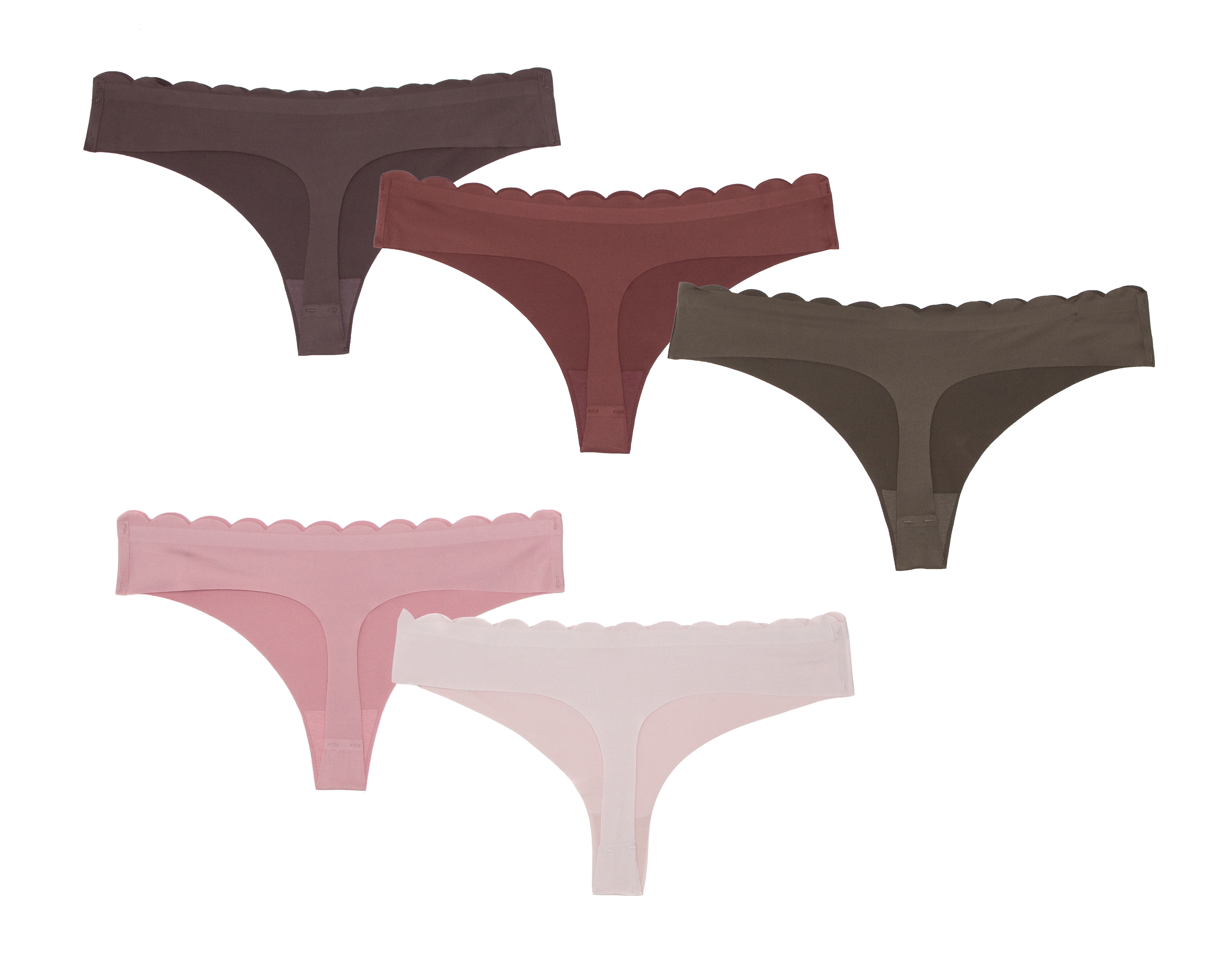 Foto 3 pulgar | Foto 2 | Tanga Lovest para Mujer 5 Piezas