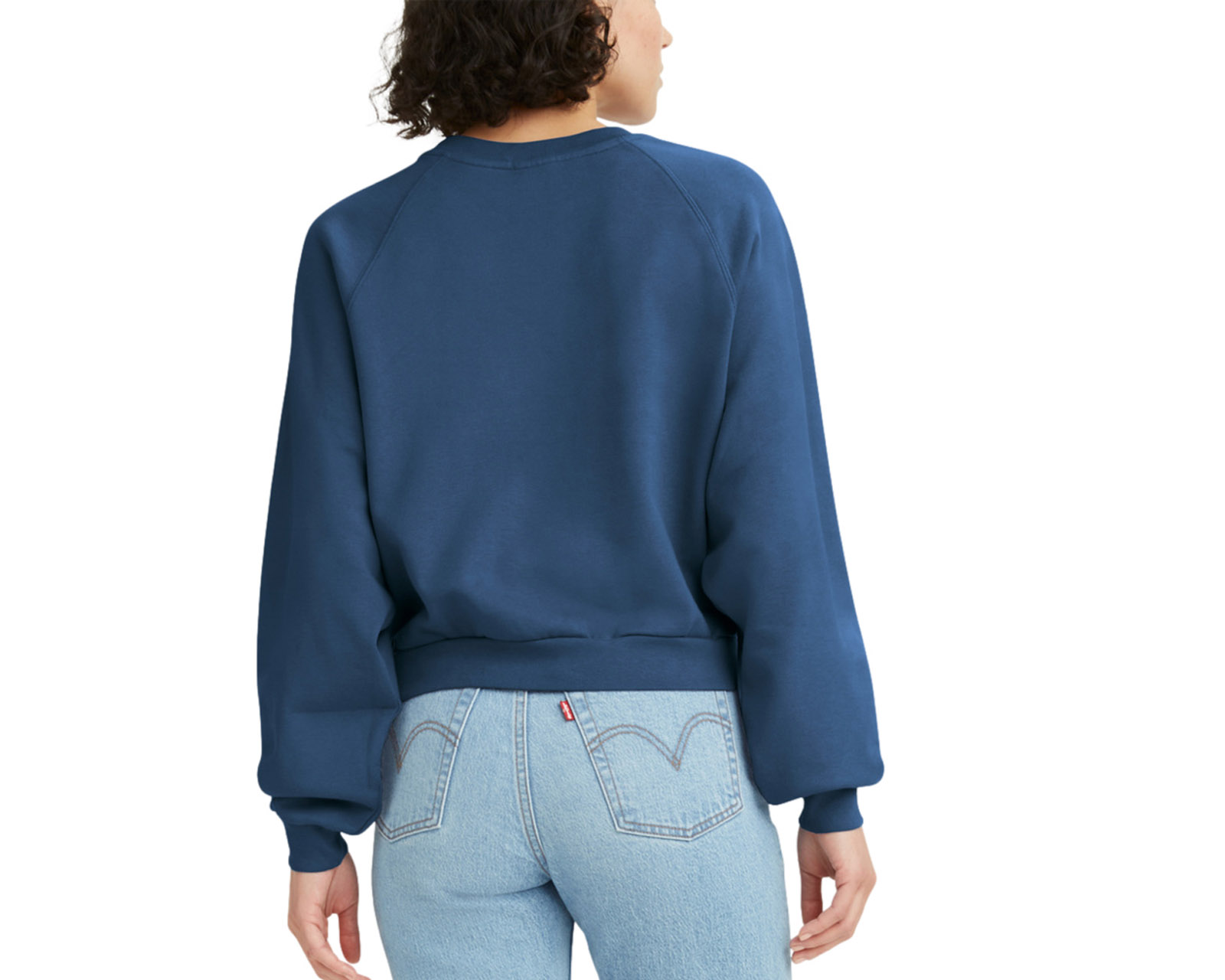 Foto 5 pulgar | Foto 4 | Sudadera de Algodón Azul Marino Levi's para Mujer