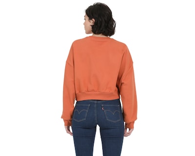 Foto 3 | Foto 3 | Sudadera de Algodón Anaranjada Levi's para Mujer