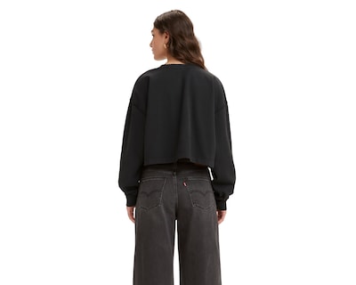 Foto 2 | Foto 2 | Sudadera de Algodón Negra Levi's para Mujer