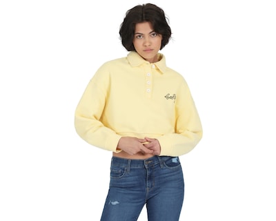 Foto 4 | Foto 4 | Sudadera de Algodón Amarilla Levi's para Mujer