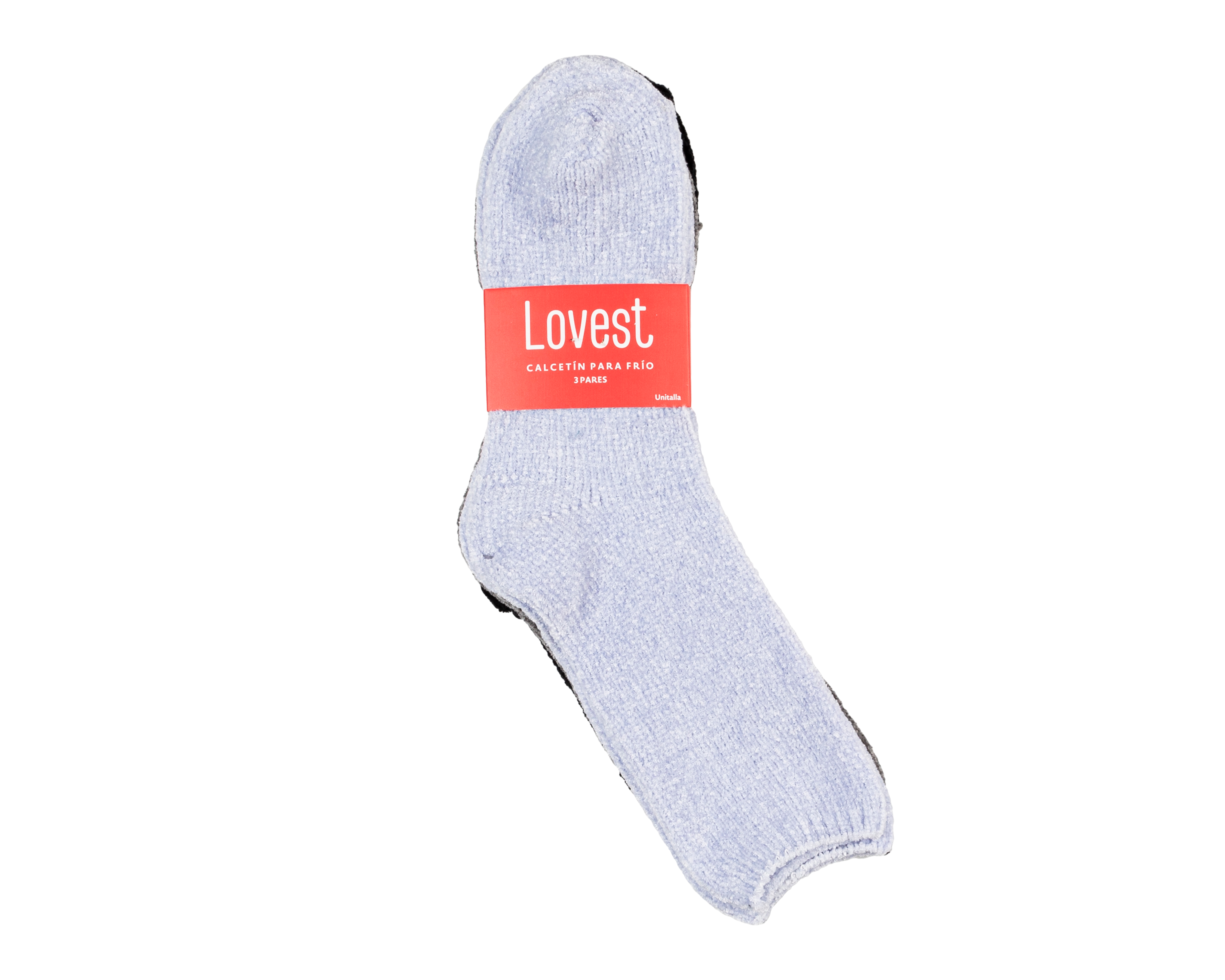 Foto 4 pulgar | Foto 3 | Calcetas Lovest para Mujer 3 Pares
