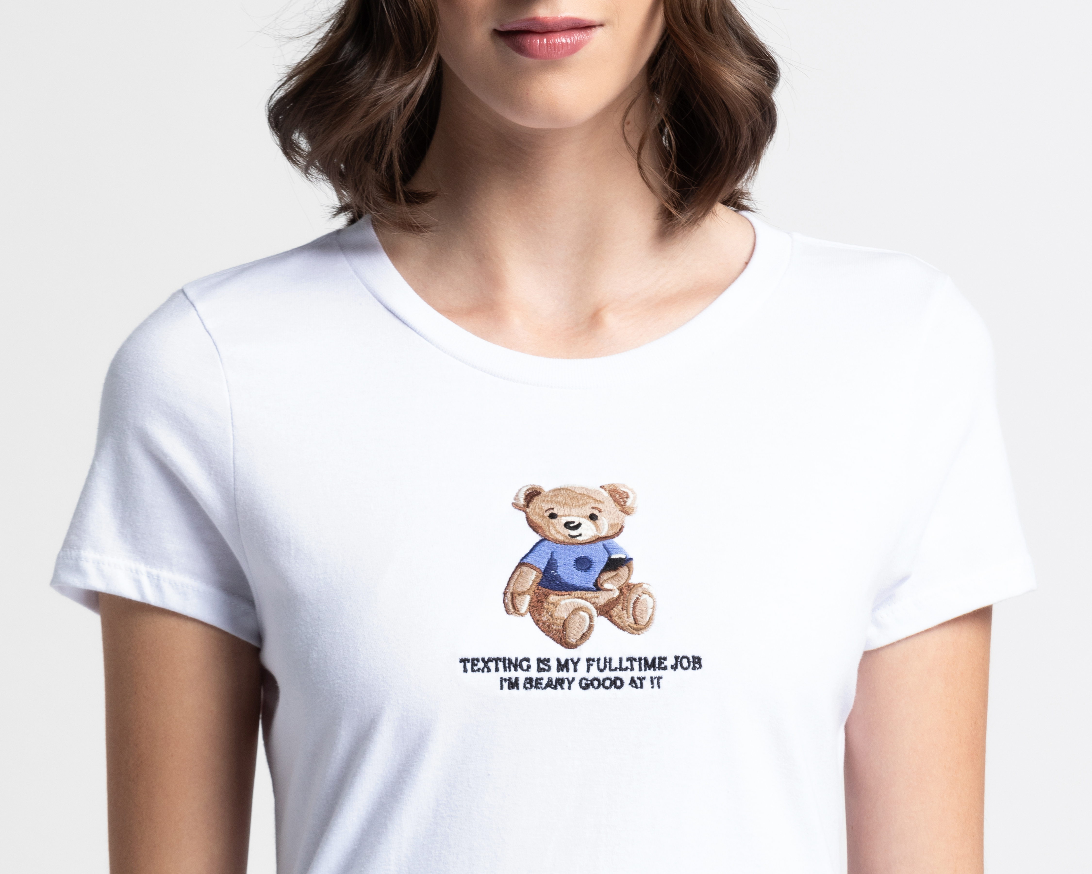 Foto 4 | Foto 4 | Playera Refill Manga Corta para Mujer