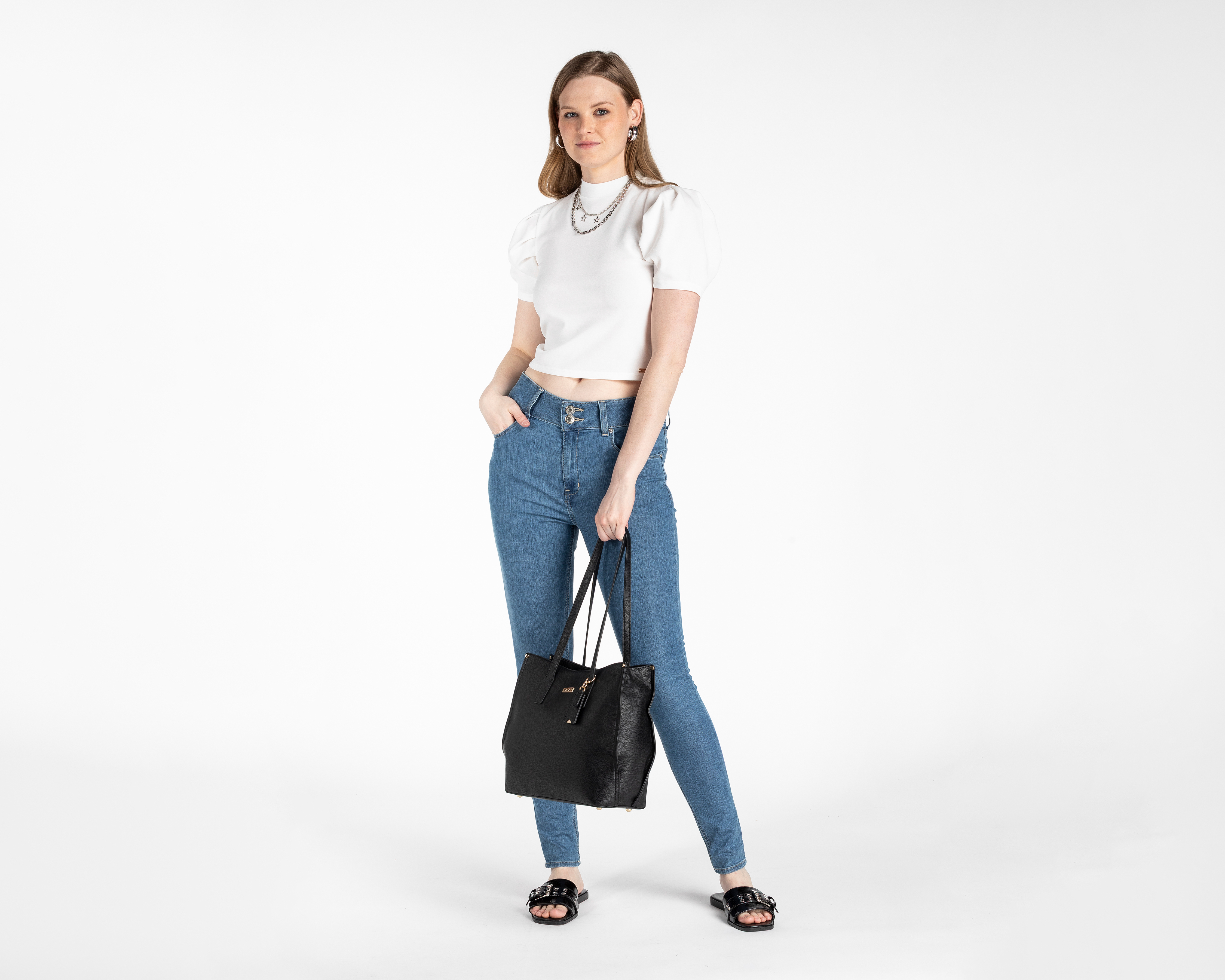 Foto 2 | Foto 2 | Blusa Manga Corta Jennifer Lopez para Mujer