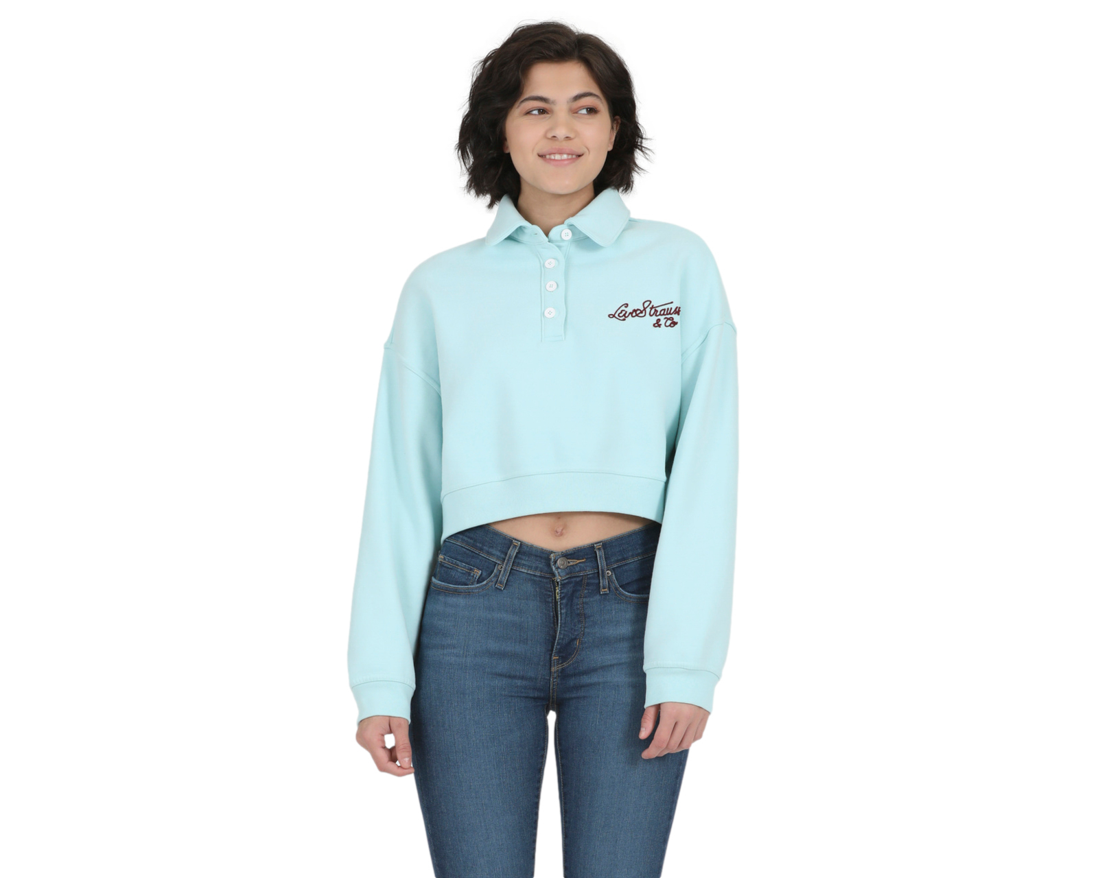 Sudadera Cuello Polo Levi's para Mujer
