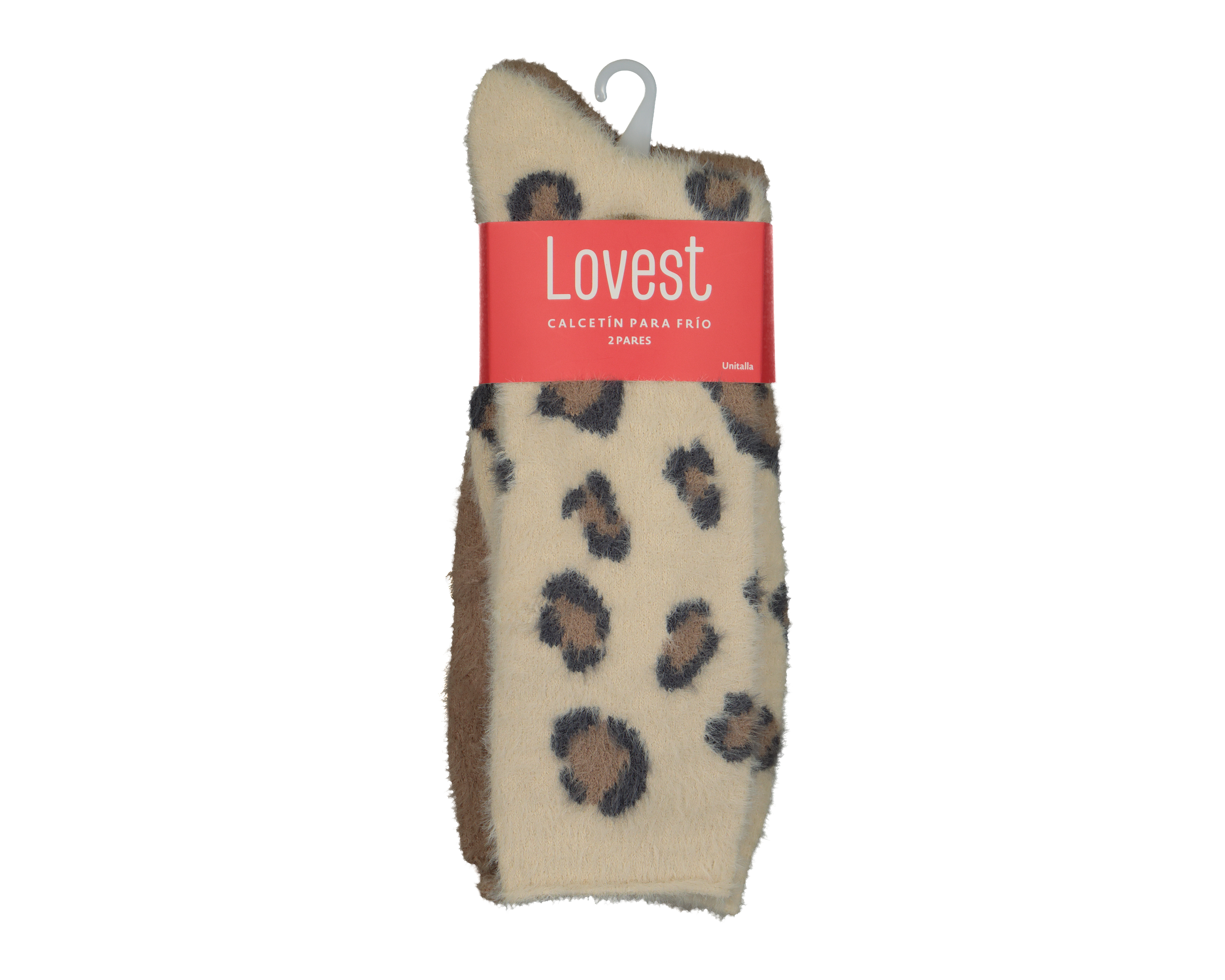 Foto 4 pulgar | Foto 3 | Calcetas Largas Lovest Gruesas para Mujer 2 Pares