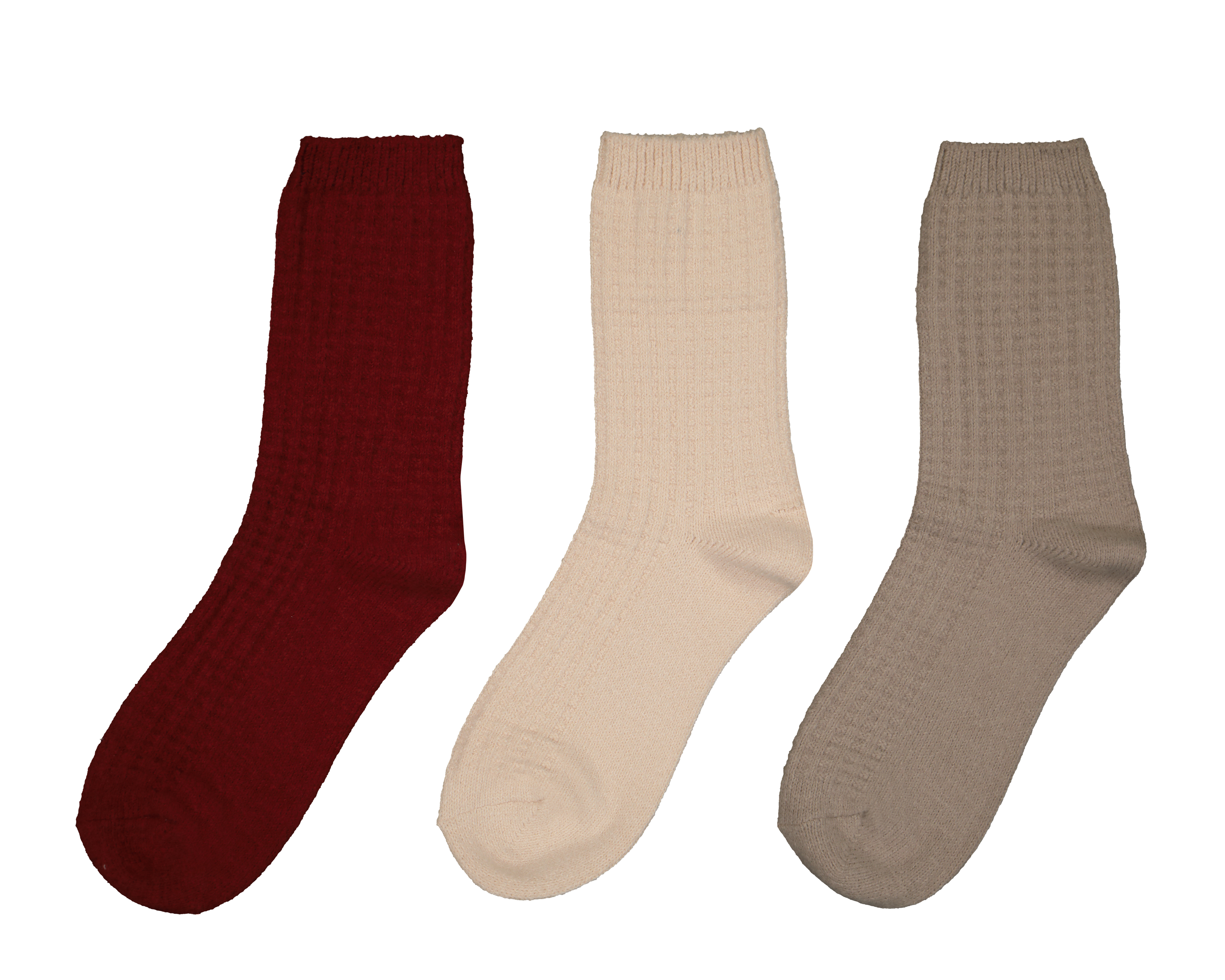 Foto 1 | Foto 1 | Calcetas Largas Lovest Gruesas para Mujer 3 Pares