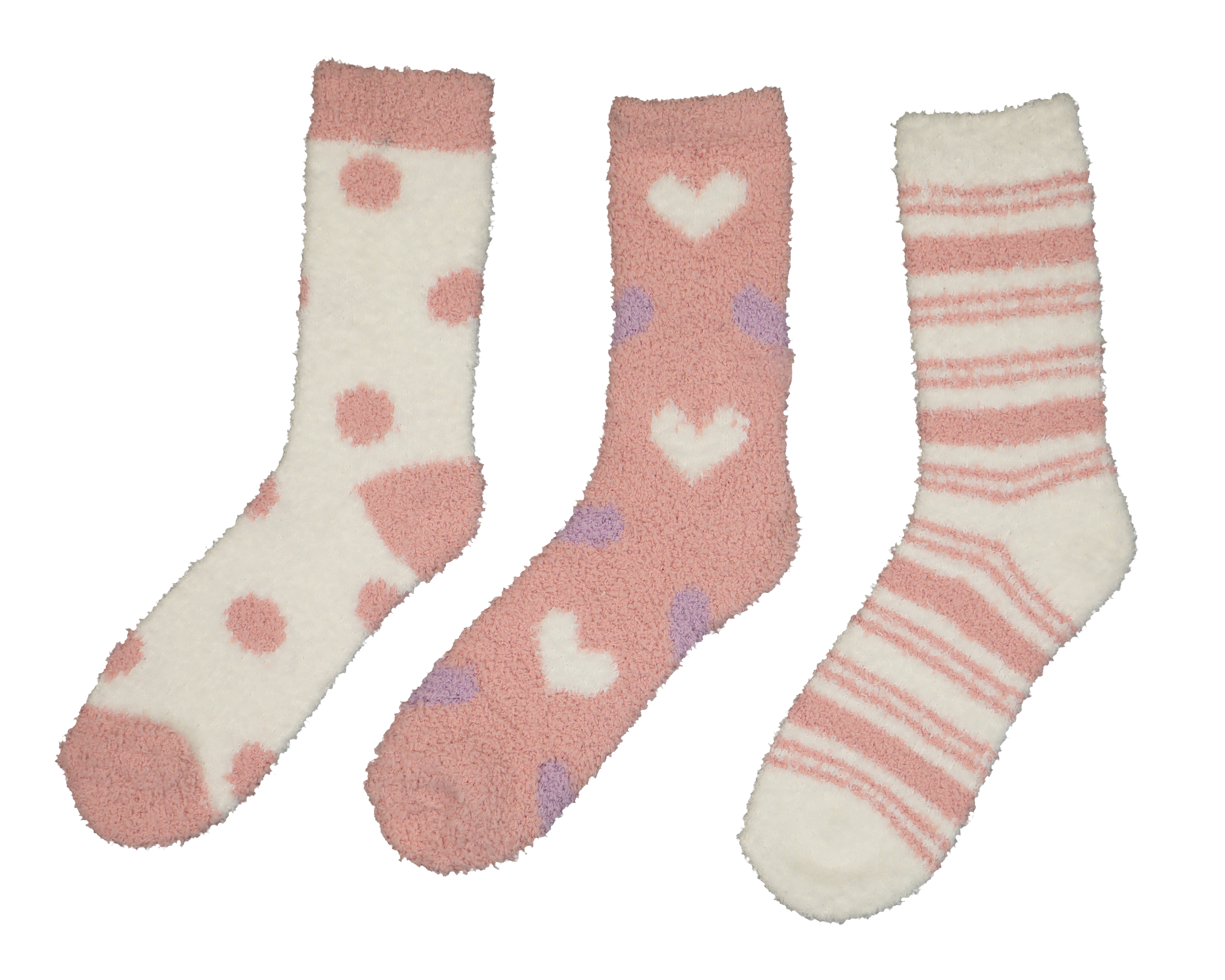 Calcetas Largas Lovest Gruesas para Mujer 3 Pares