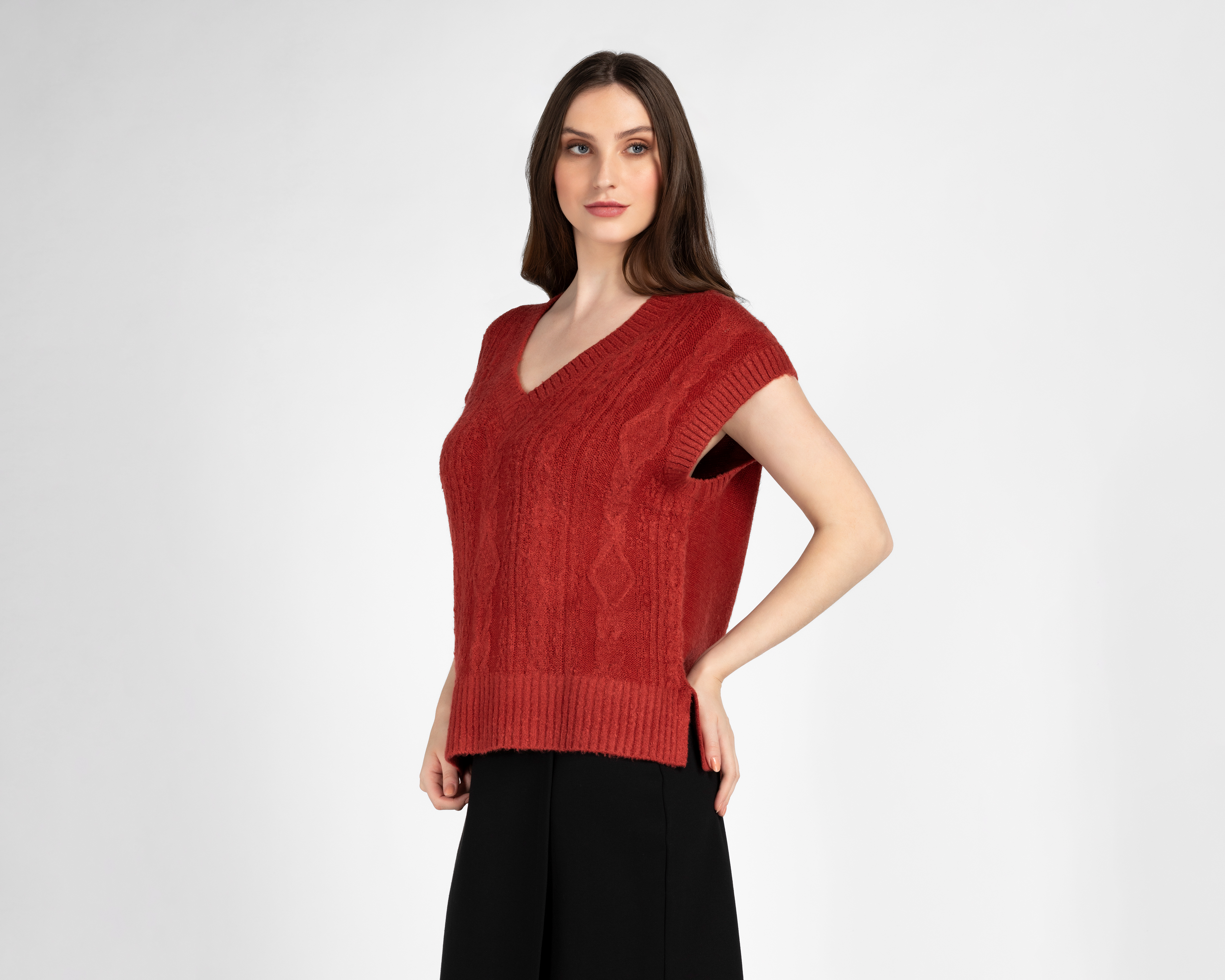 Foto 1 | Foto 1 | Chaleco Tejido Sahara para Mujer