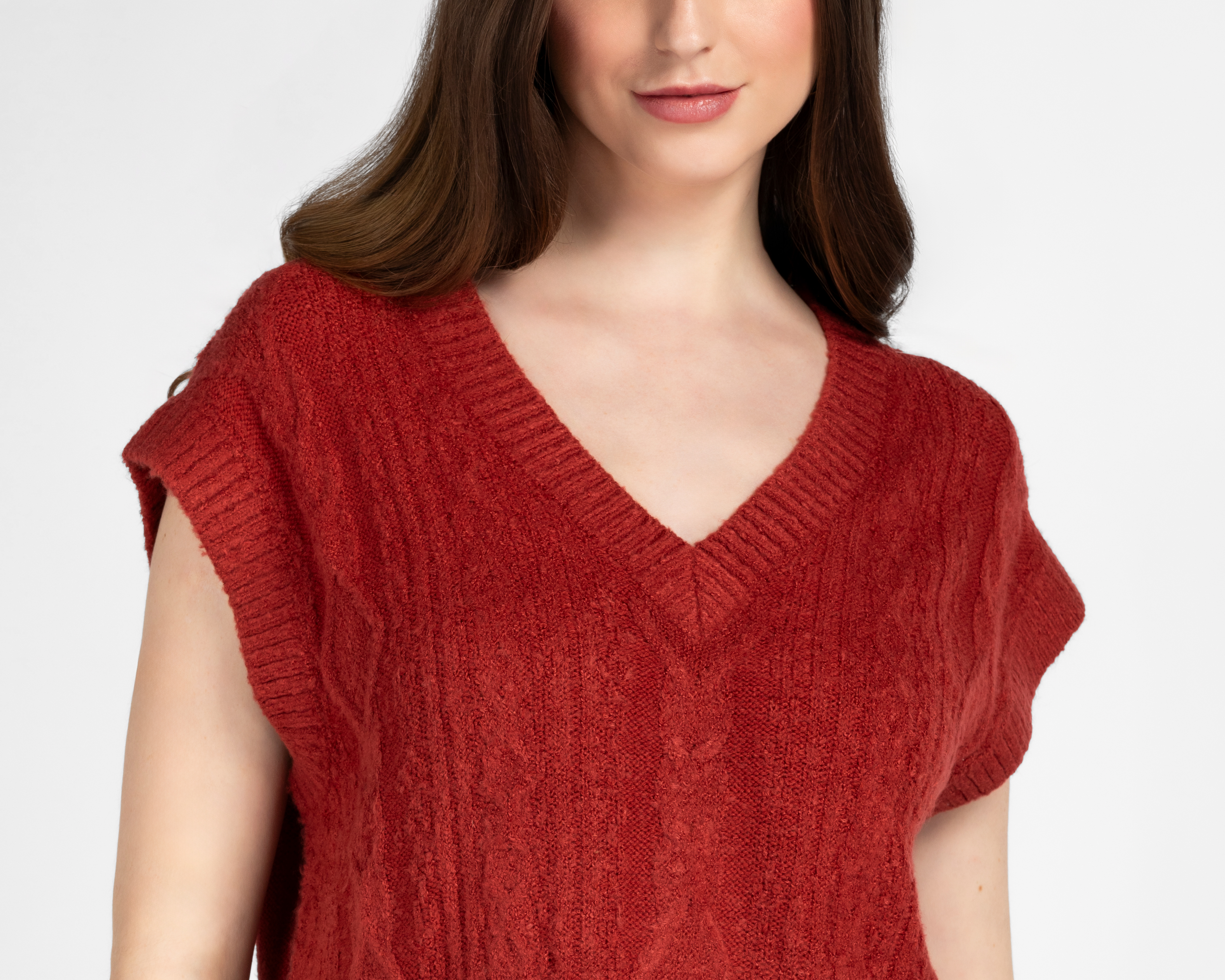 Foto 4 | Foto 4 | Chaleco Tejido Sahara para Mujer