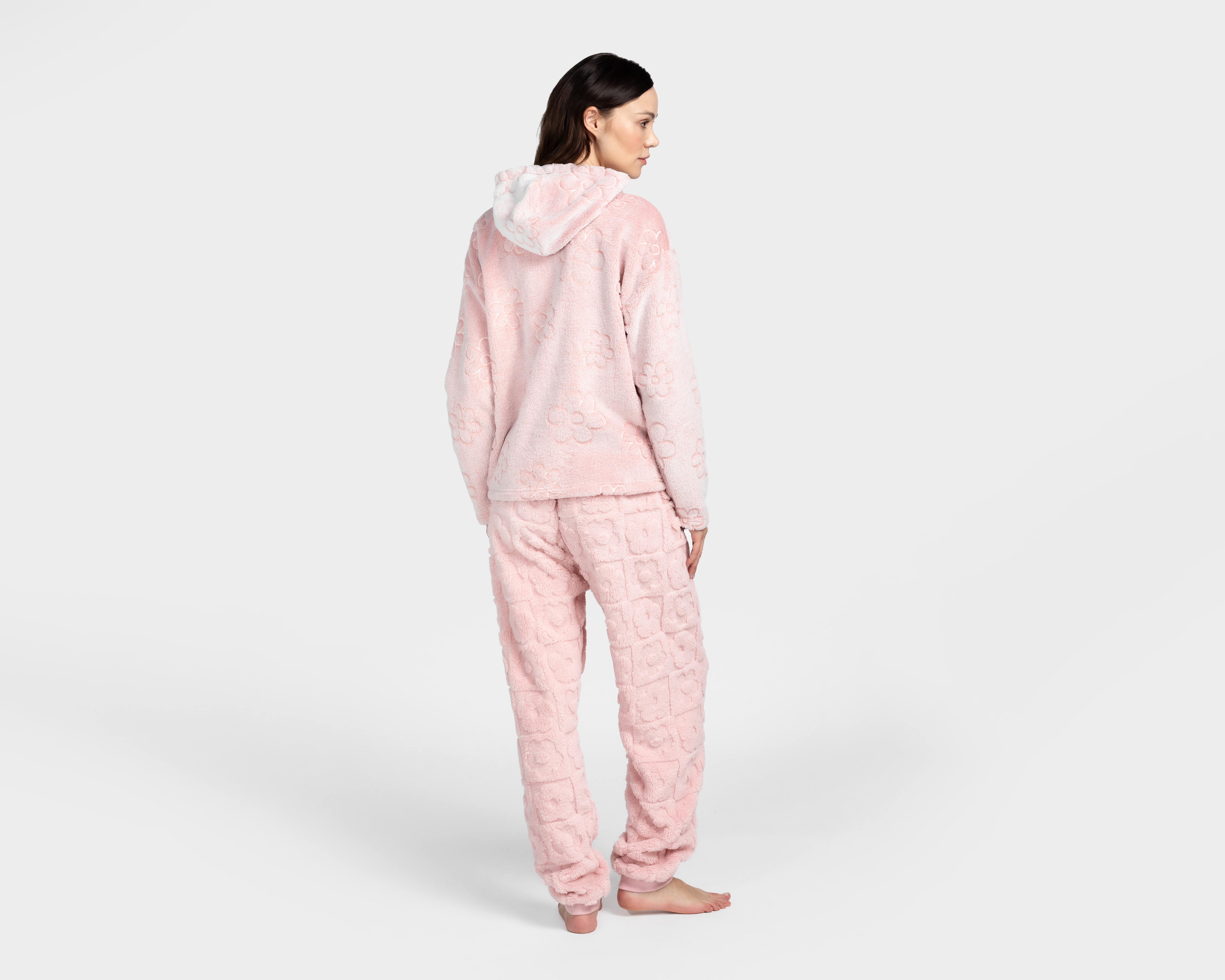 Foto 3 pulgar | Foto 2 | Pijama Lovest Floreada para Mujer 2 Piezas